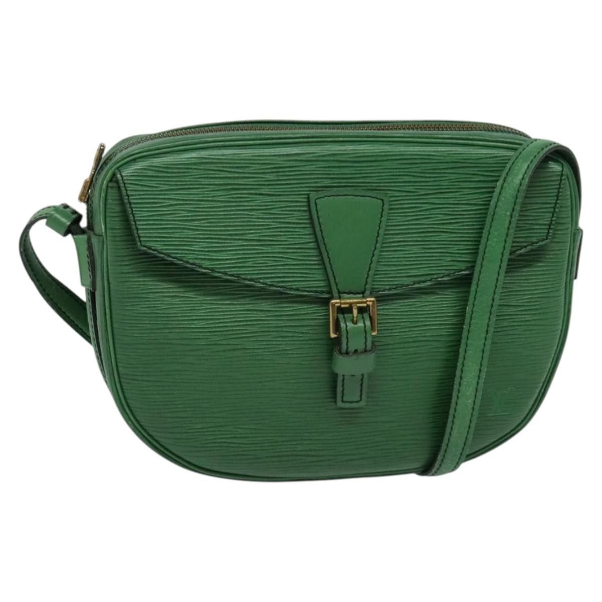 Louis Vuitton LOUIS VUITTON Epi Jeune Fille MM Shoulder Bag Green M52154 Size ONE SIZE - 1 Thumbnail