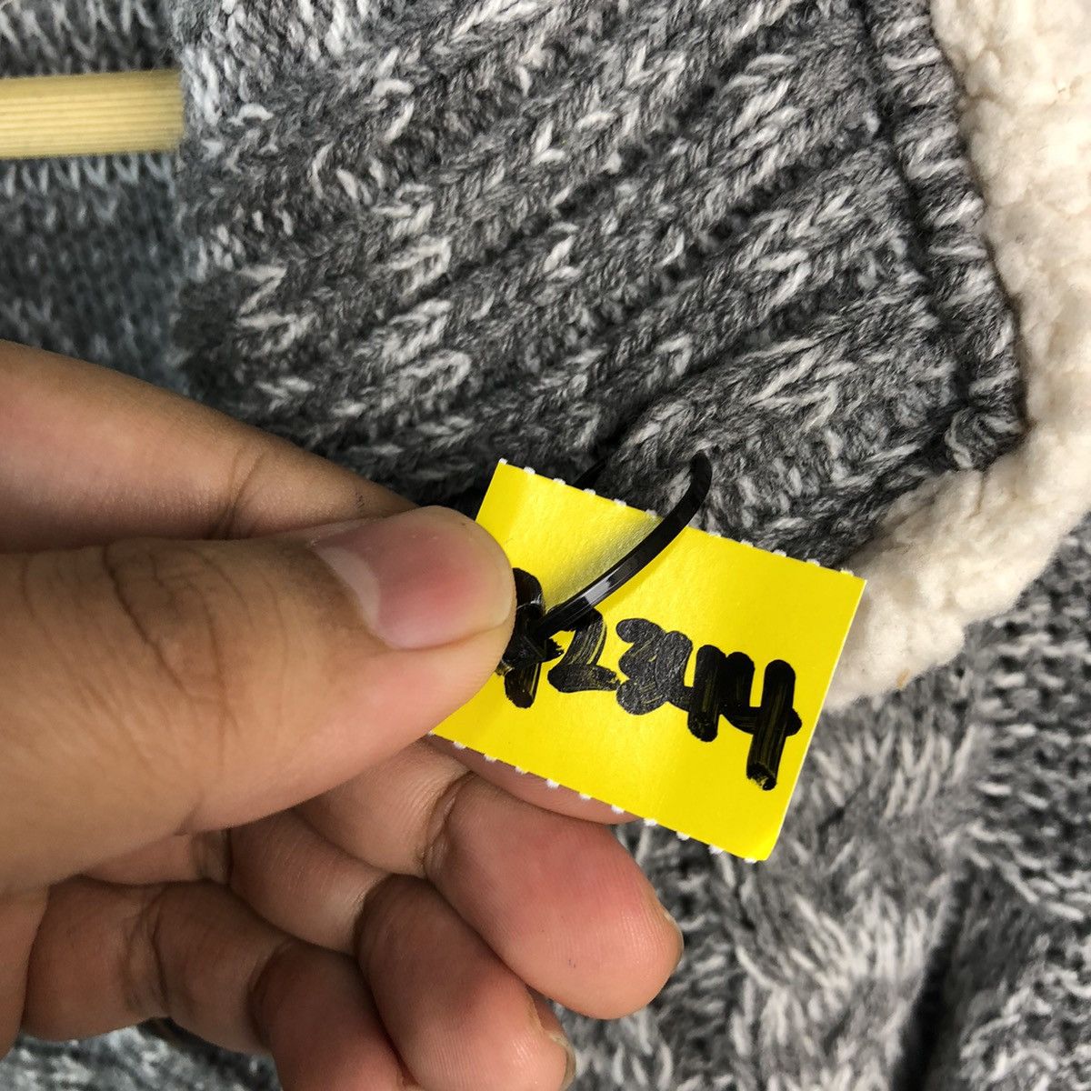 Homespun Knitwear Putietal Grey Cardigan Knitwear #A2344 Size M / US 6-8 / IT 42-44 - 9 Thumbnail