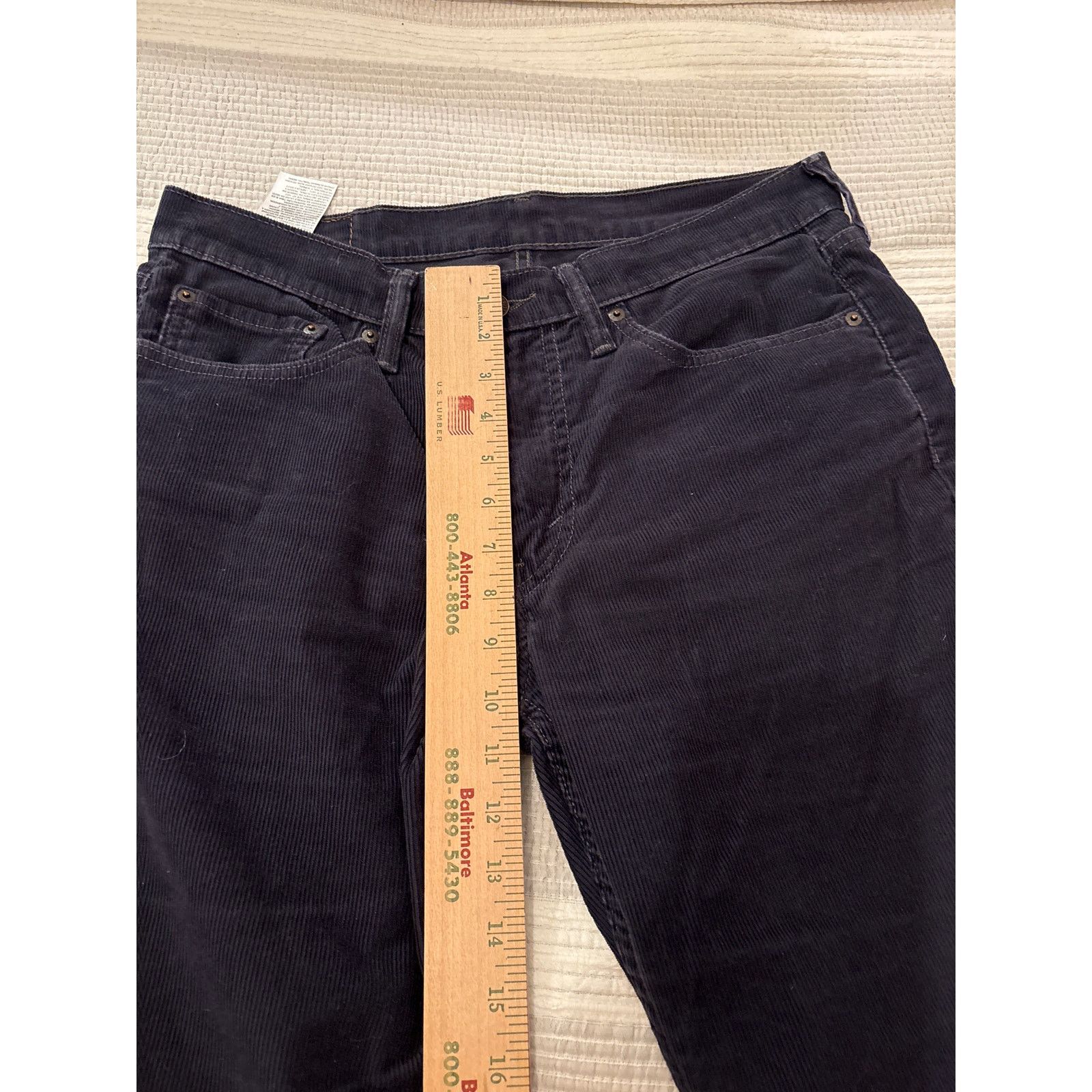 Levi's Levi’s Blue Corduroy Pants Size US 32 / EU 48 - 4 Thumbnail