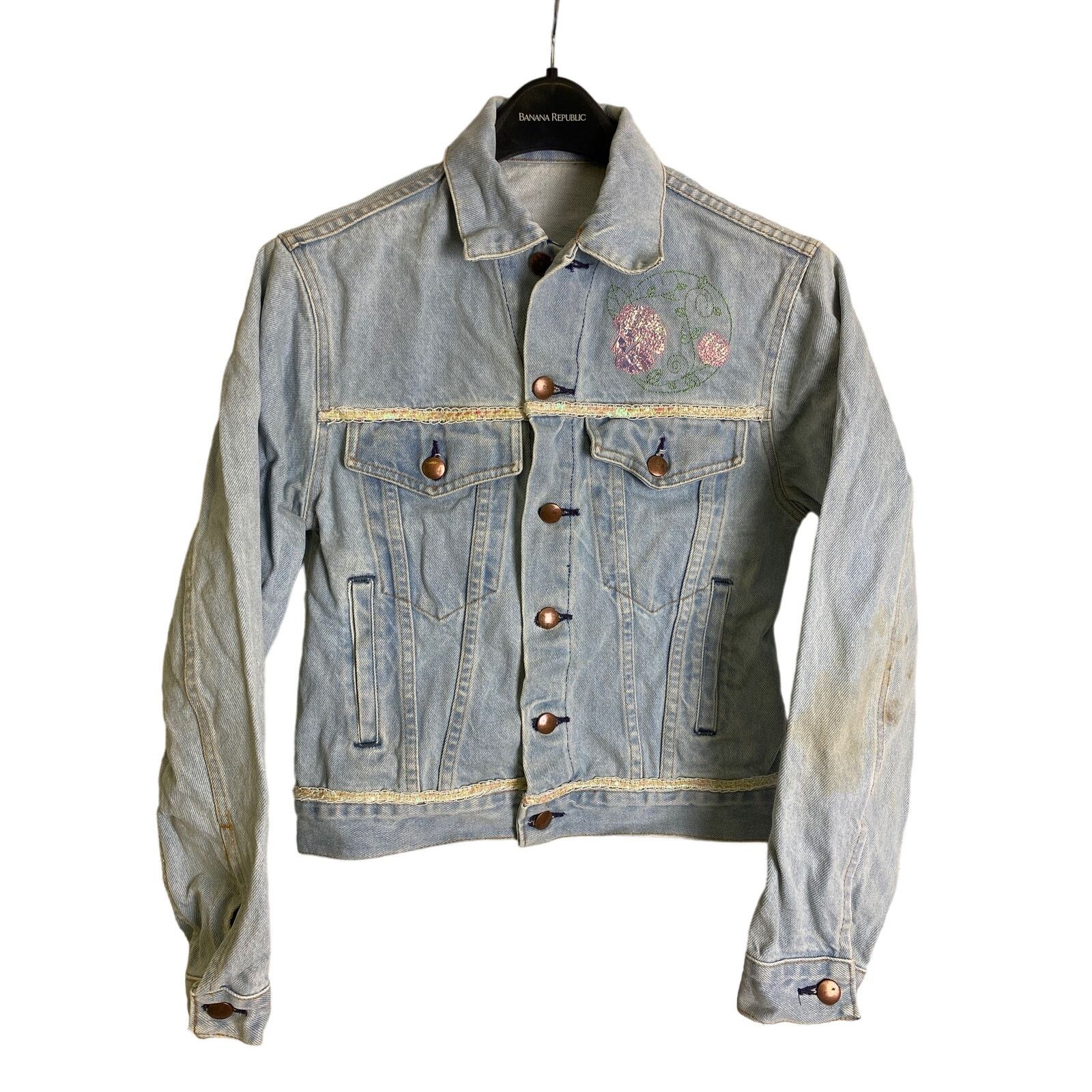 Levi's Vintage USA Roebucks Denim Tucker Jacket 36 Women XS Size XS / US 0-2 / IT 36-38 - 1 Thumbnail