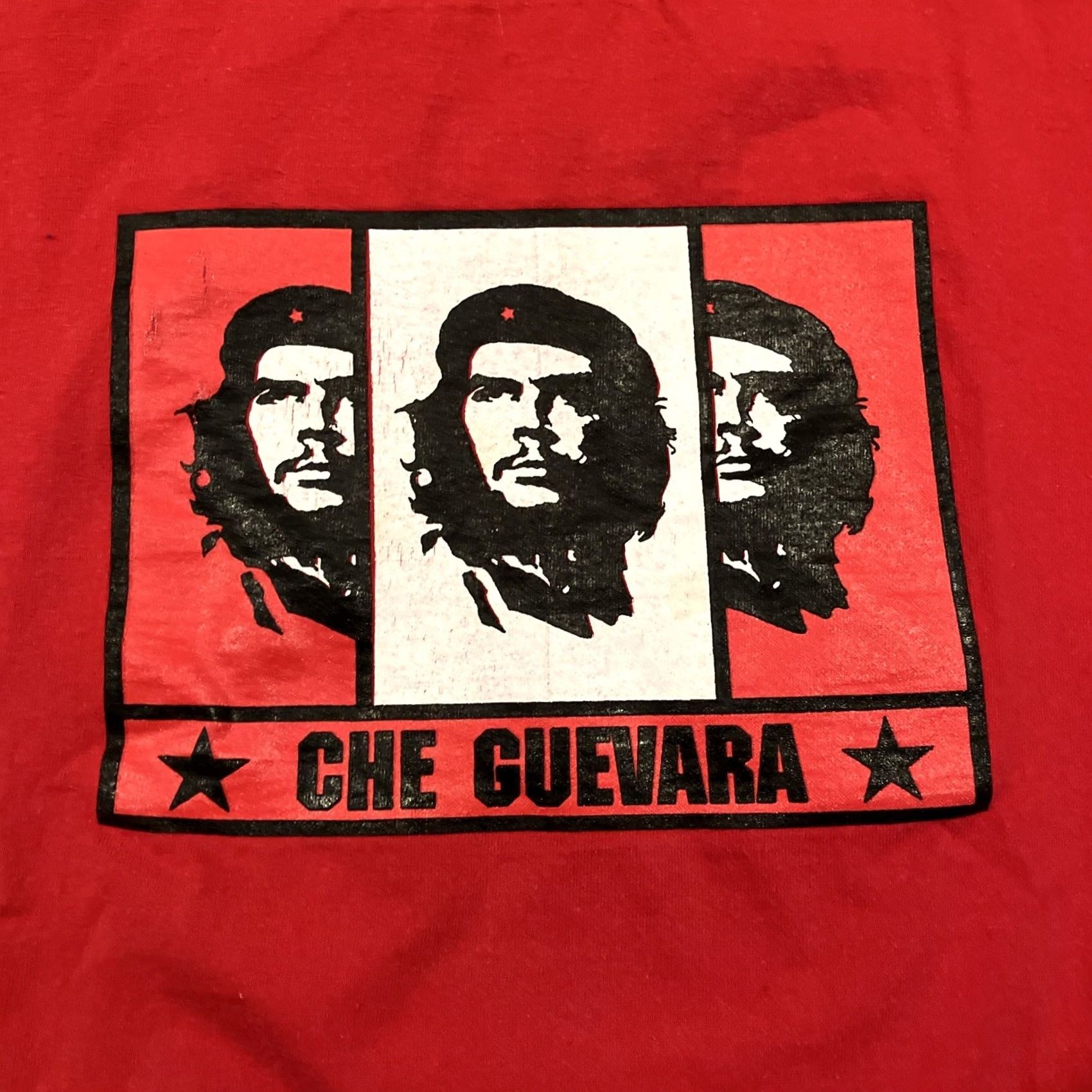Doublet VINTAGE Heavy Metal CHE GUEVARA Shirt Red Large Men's Double Sided T Size US L / EU 52-54 / 3 - 2 Thumbnail