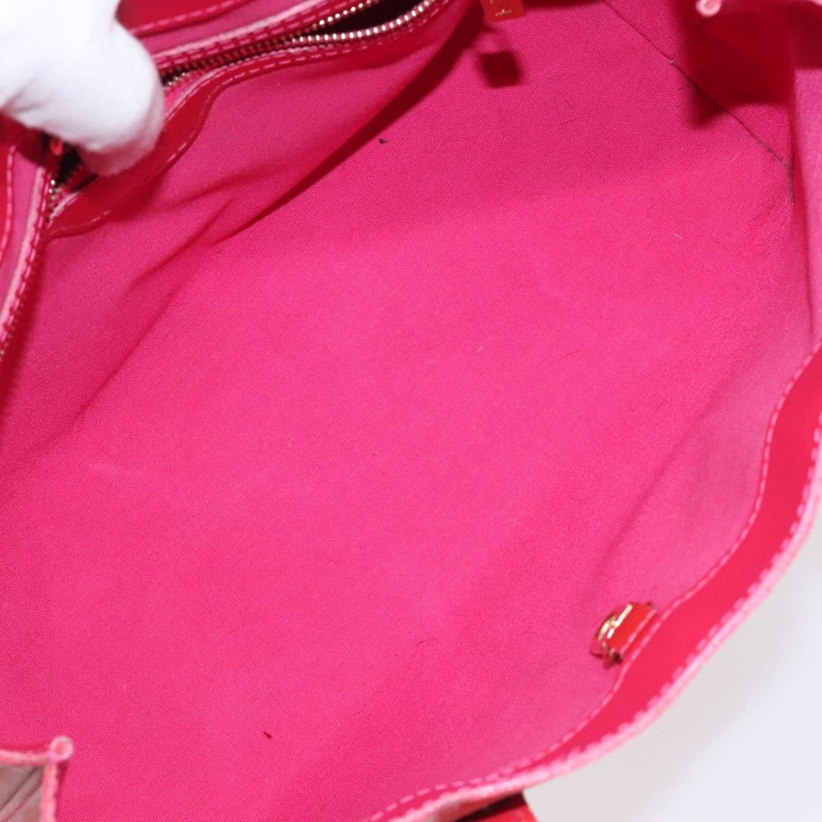 Louis Vuitton LOUIS VUITTON Monogram Vernis Wilshire PM Hand Bag Rose Pop Size ONE SIZE - 11 Thumbnail