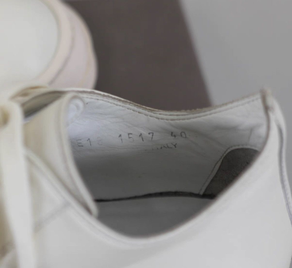 Rick Owens Rick Owens Leather "Milk" Bubble Converse-Inspired Sneakers Size US 7 / EU 40 - 7 Thumbnail