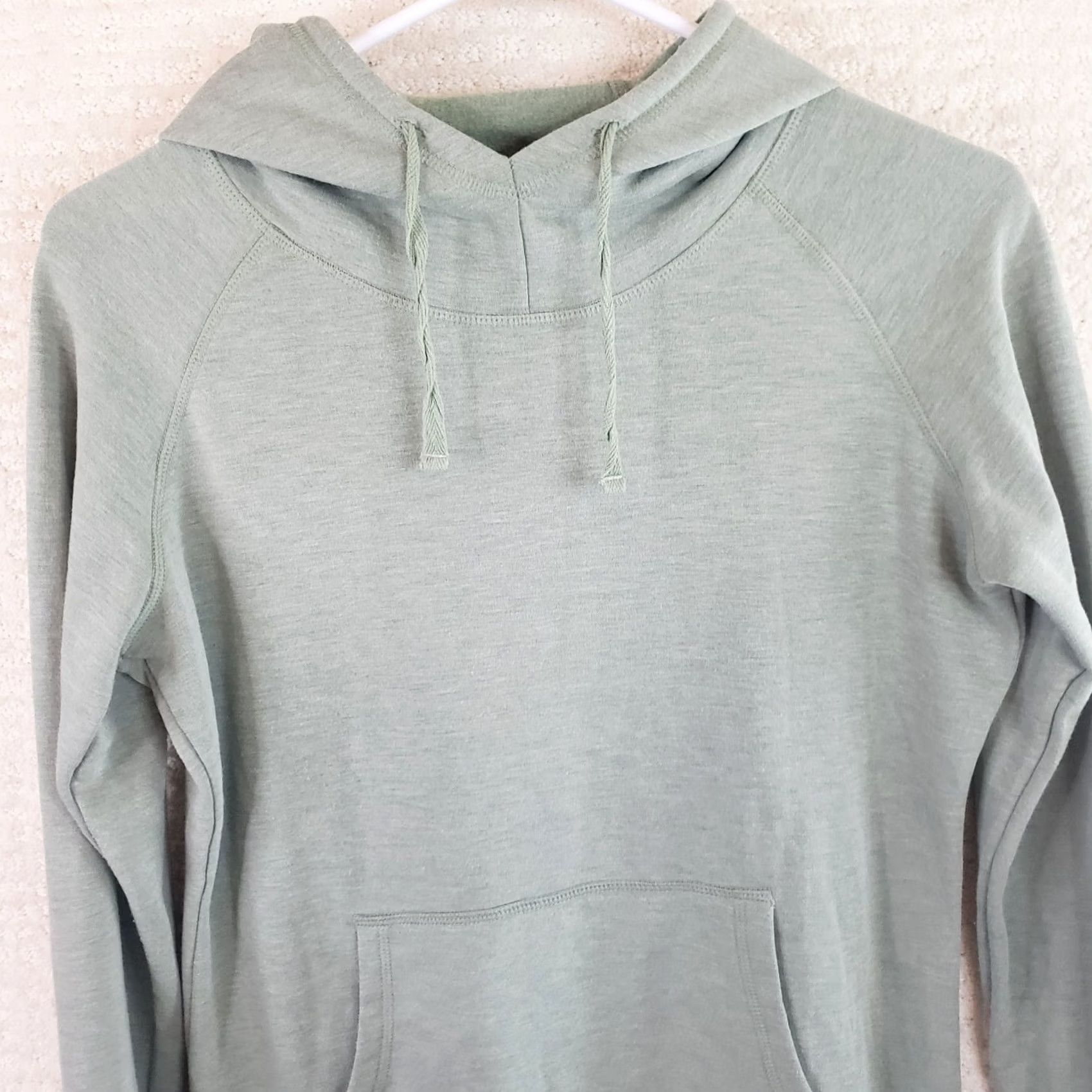 Vintage Free Fly Hoodie Men's S Green Pullover Lightweight Bamboo Fishing All Seasons Breathable Thumb Hole Sports Outdoor Casual Workwear Jacket Shirt Size US S / EU 44-46 / 1 - 2 Thumbnail