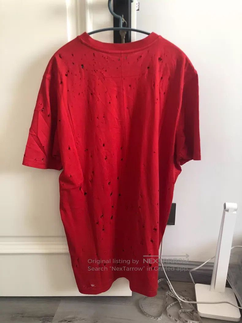 Givenchy Givenchy Ripped Short Sleeve T-Shirt Size US XS / EU 42 / 0 - 7 Thumbnail