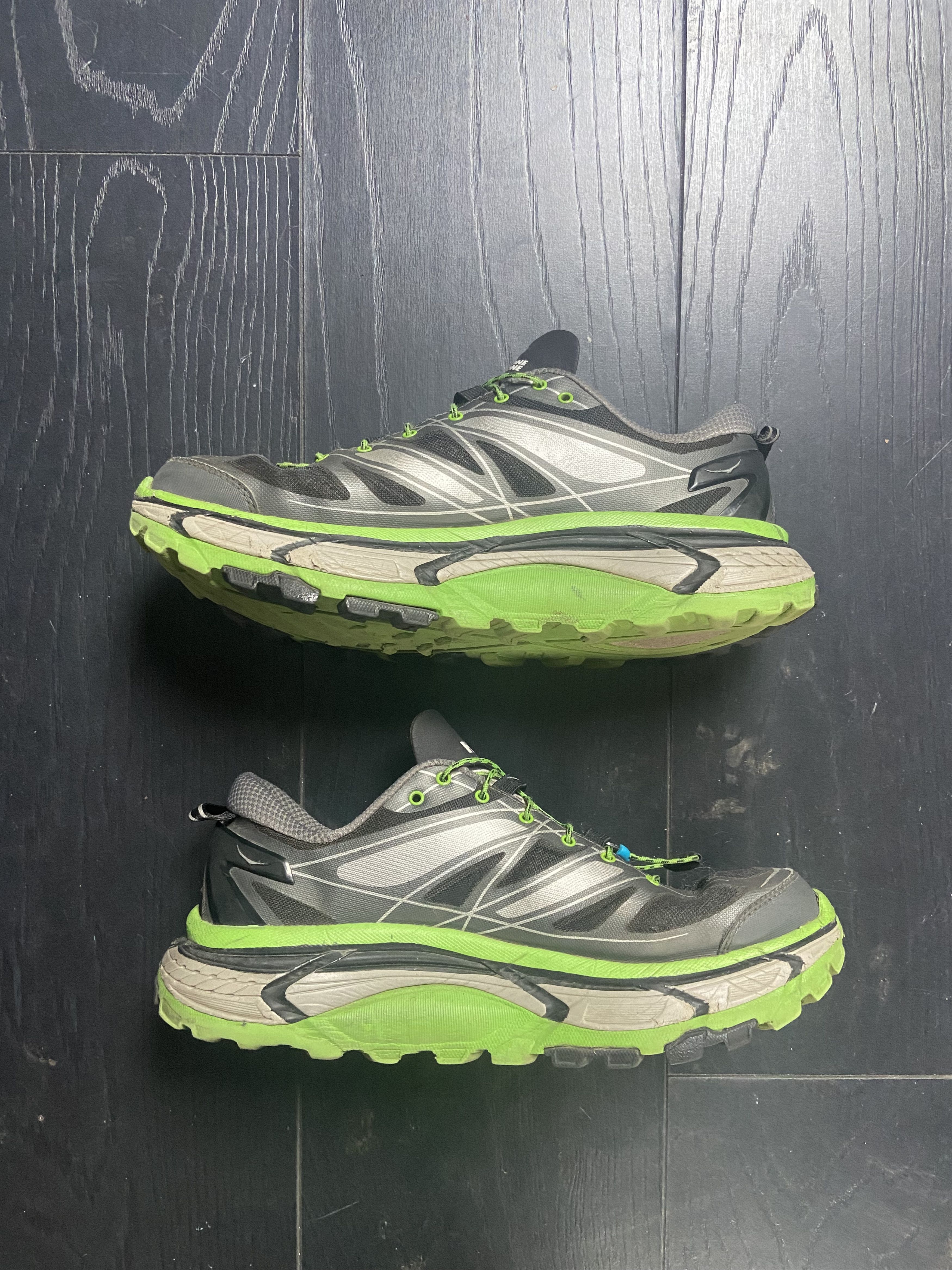Hoka Hoka One One Mafate Speed Green Flash Size US 11.5 / EU 44-45 - 2 Thumbnail