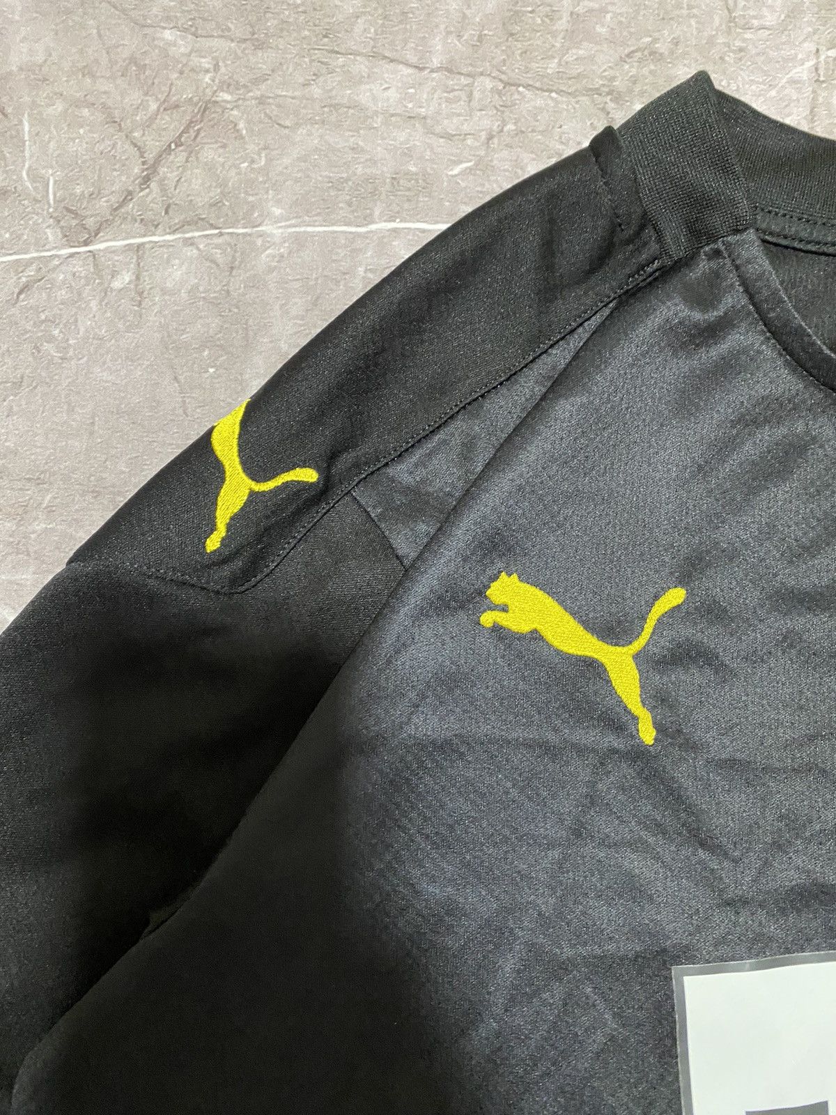 Puma × Vintage Puma 2020/21 Borussia Dortmund BVB Away Football Black Shirt Size US S / EU 44-46 / 1 - 7 Thumbnail