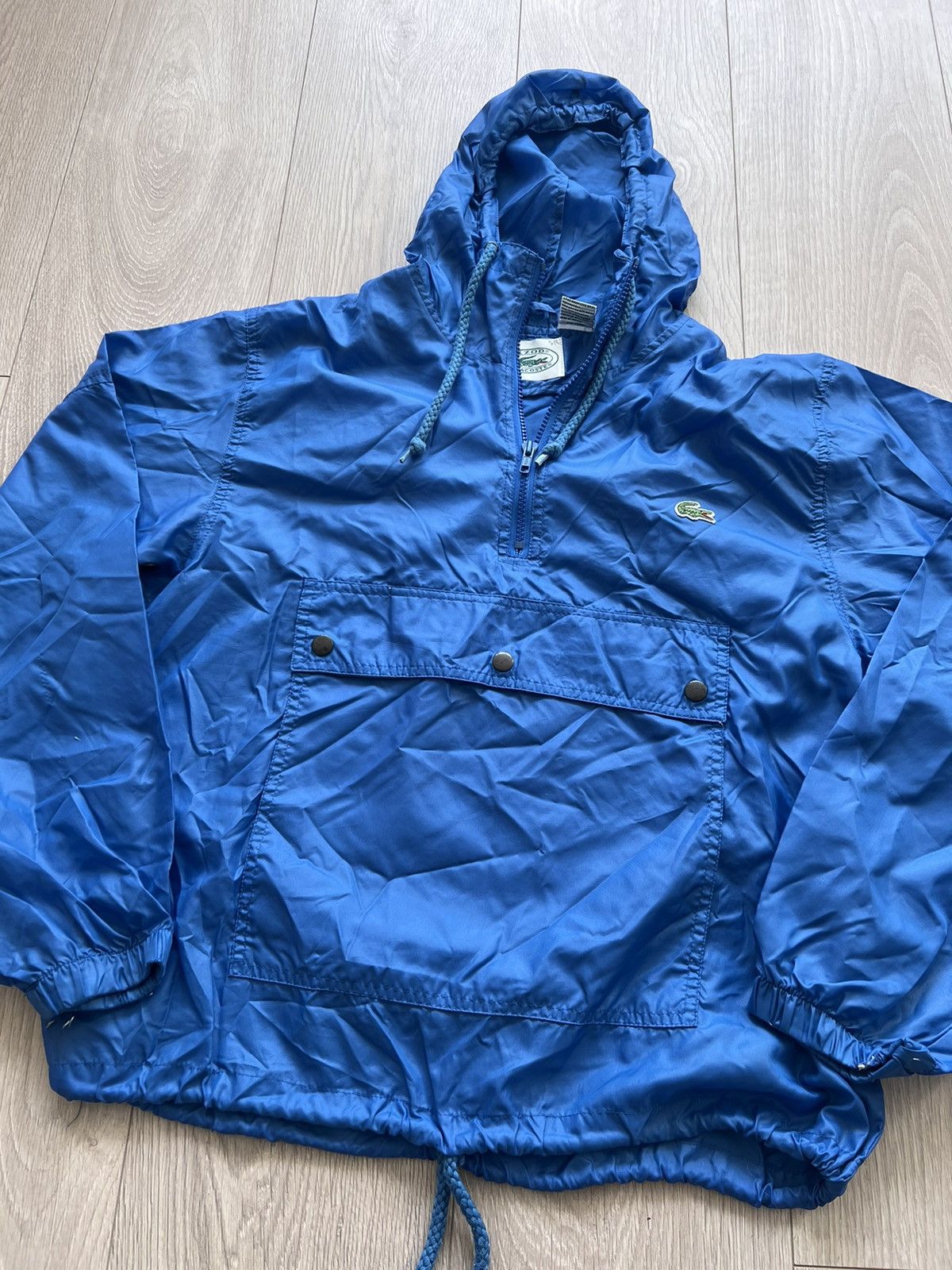 Lacoste × Vintage Vintage 90s Izod Lacoste Windbreaker Pullover Jacket Anorak Size US S / EU 44-46 / 1 - 2 Thumbnail
