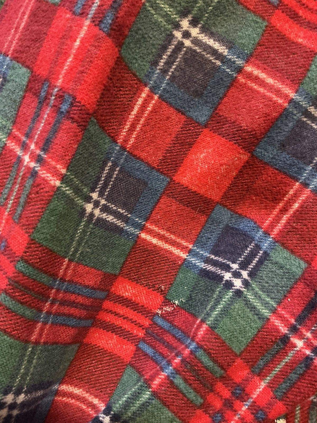 JCPenney Vintage 70s 80s JCPenney Plaid Printed L/S Flannel Shirt Size US XL / EU 56 / 4 - 9 Thumbnail