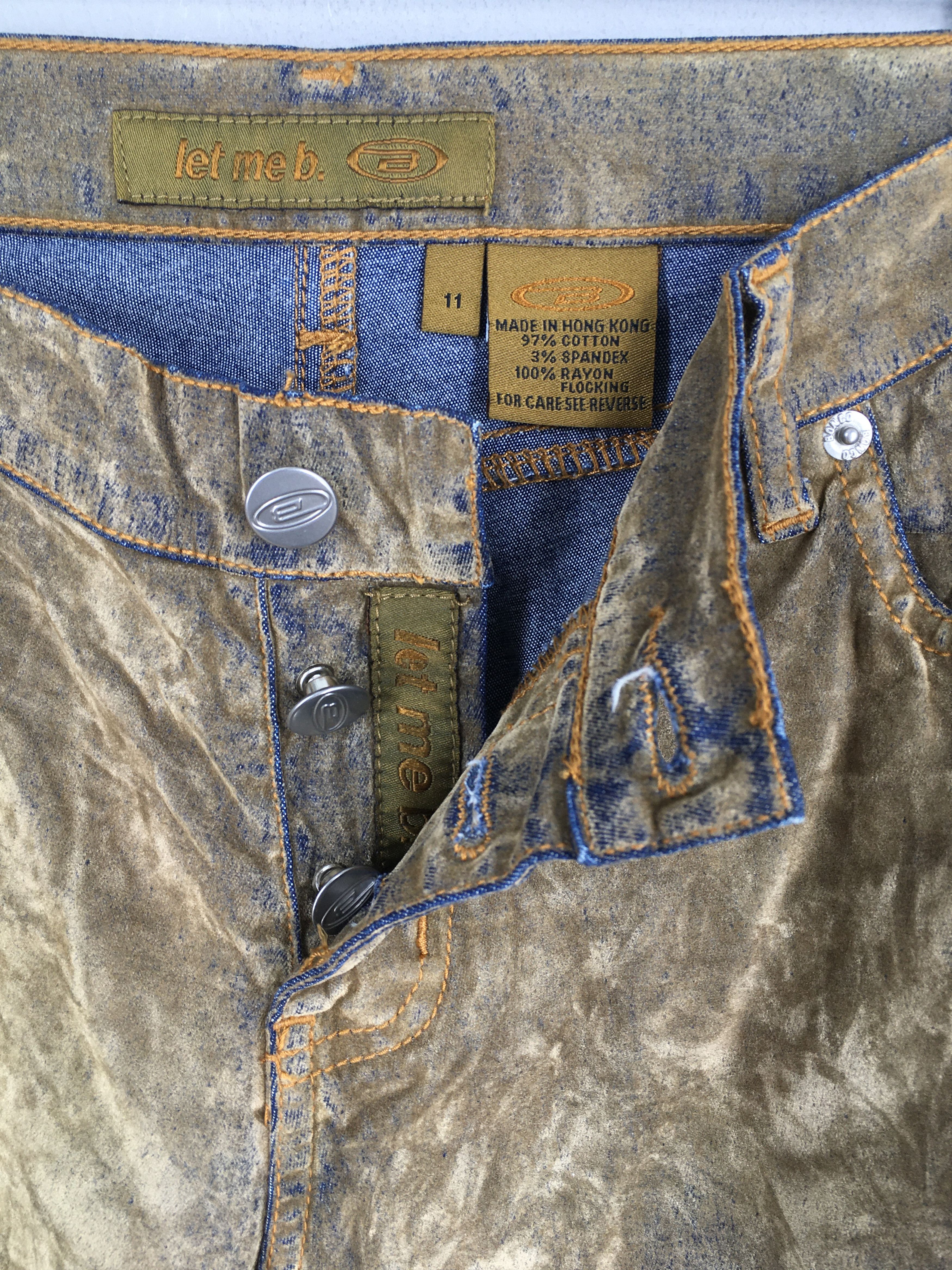 Japanese Brand Size 29x31 Y2K Bongo Let Me Be Flared Bootcut Pants S1039 Size US 29 - 6 Thumbnail