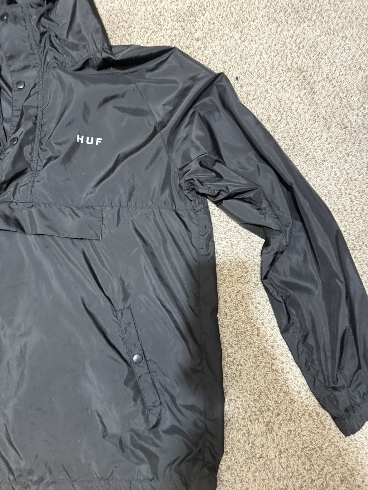 Huf HUF Windbreaker Vintage Size US L / EU 52-54 / 3 - 3 Thumbnail