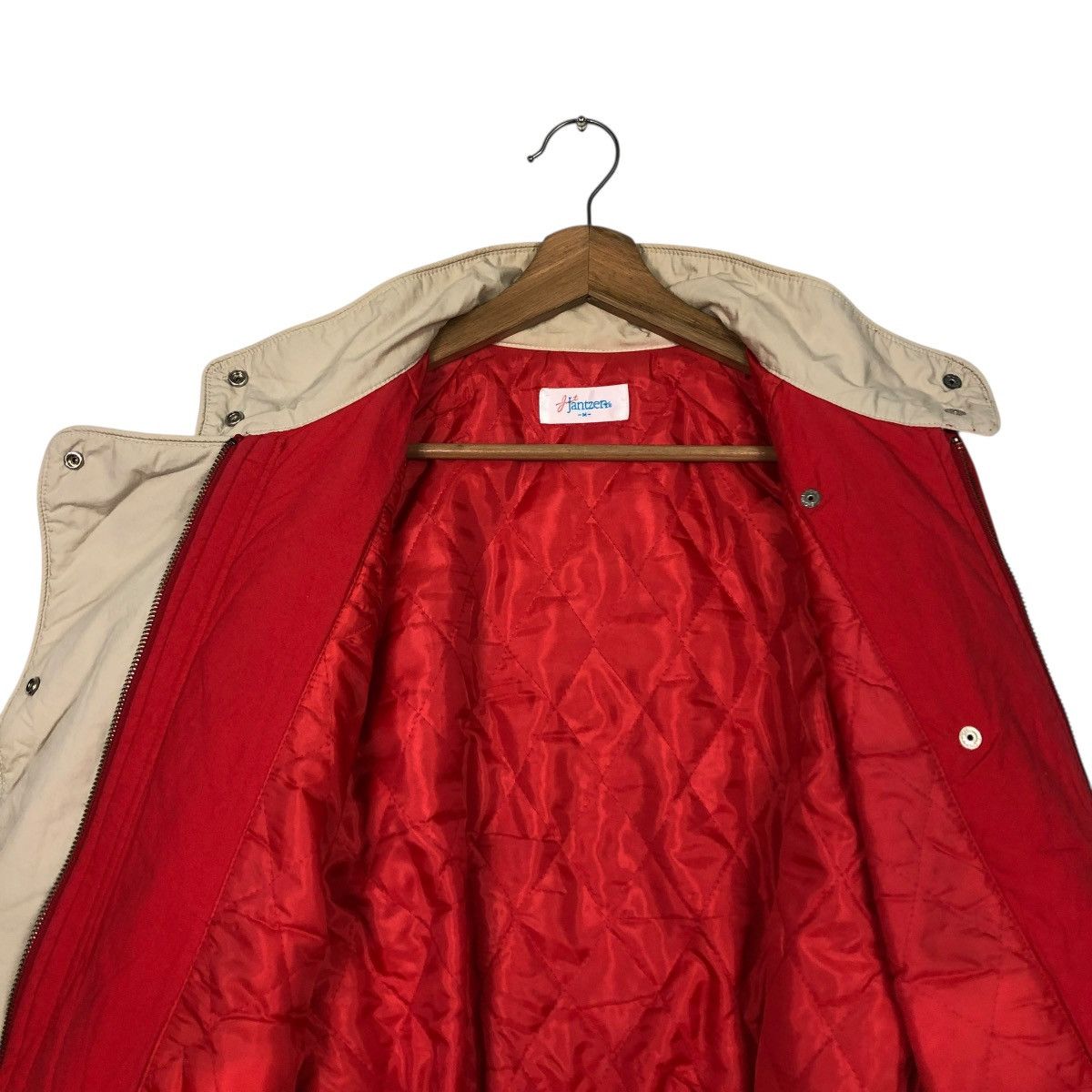 Vintage 🔥VINTAGE 80’s JANTZEN BOMBER JACKET PARACHUTE DESIGN Size US M / EU 48-50 / 2 - 17 Thumbnail
