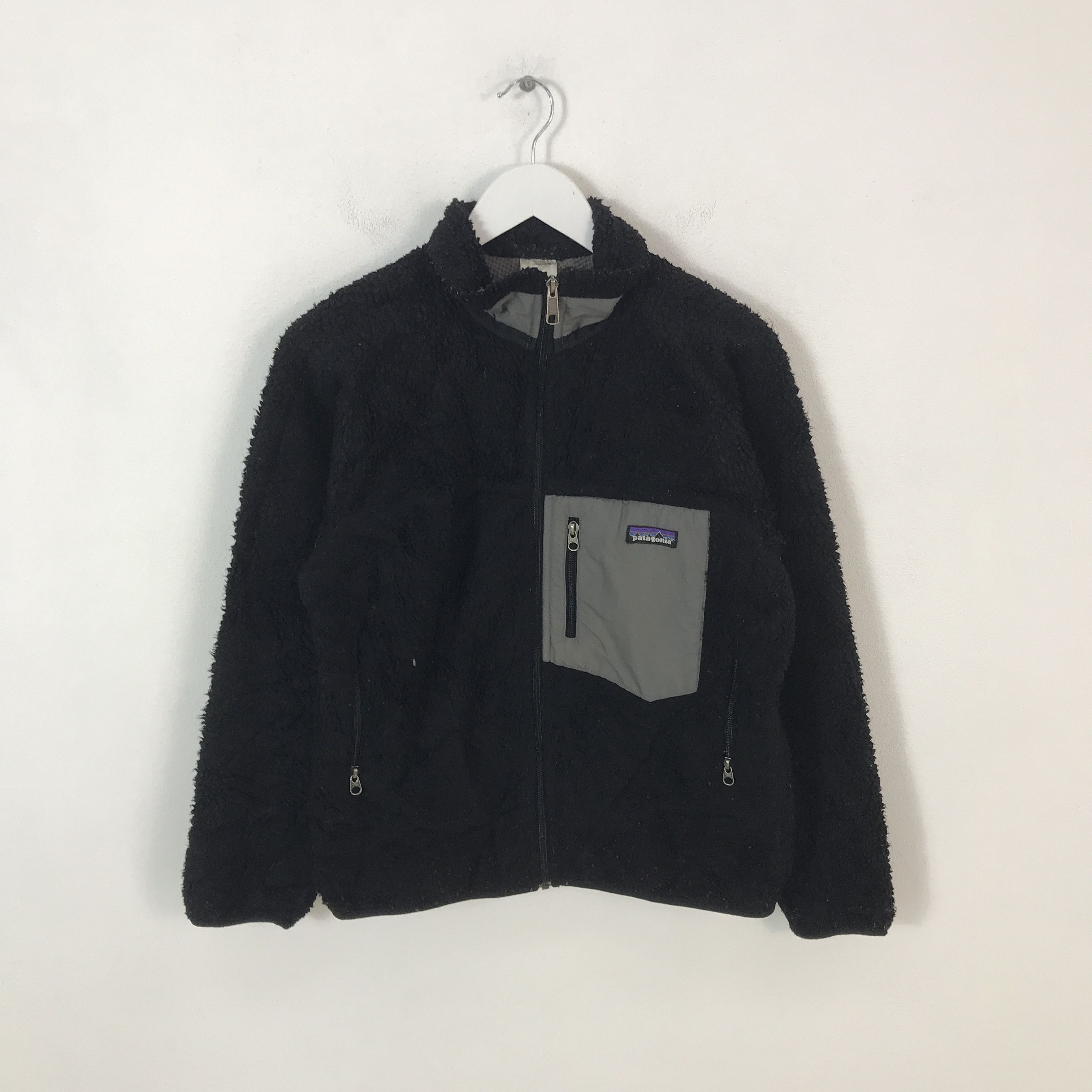 Patagonia Vtg patagonia black Fleece jacket Size US XS / EU 42 / 0 - 1 Thumbnail