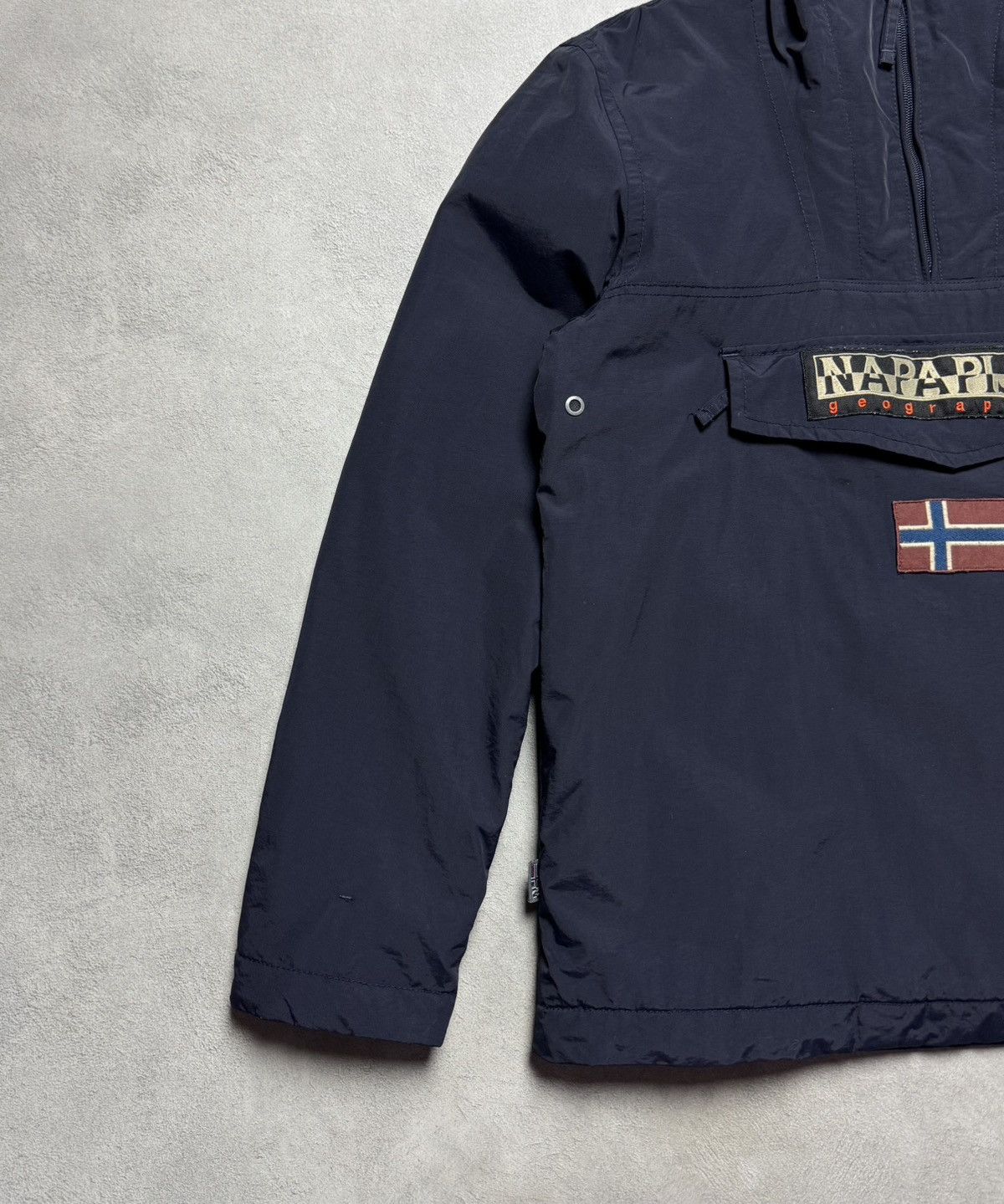 Napapijri Napapijri Rainforest Fleece Lined Anorak Jacket Logo Size US M / EU 48-50 / 2 - 5 Thumbnail