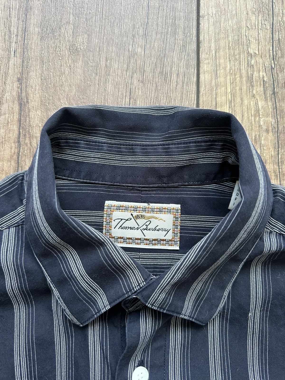 Burberry × Designer × Vintage Thomas Burberry Shirts size M Size US M / EU 48-50 / 2 - 3 Thumbnail