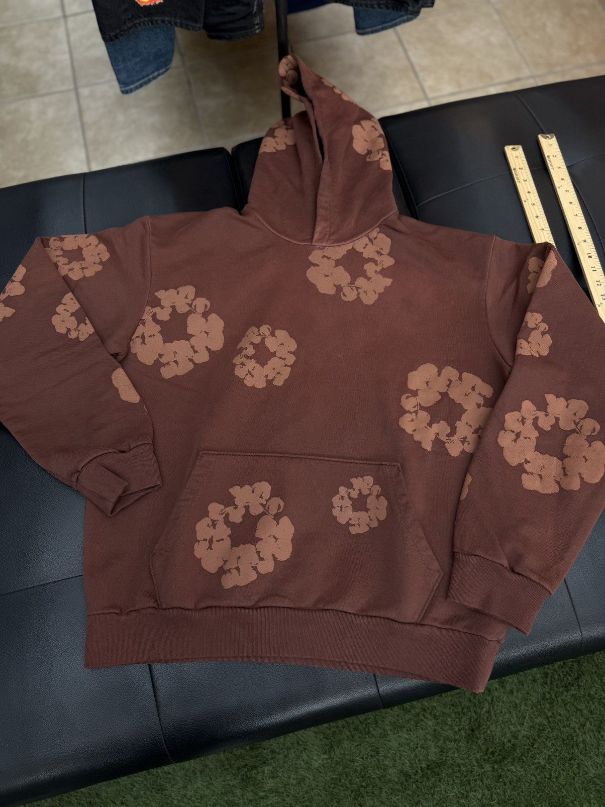 DENIM TEARS Denim Tears 2025 Cotton Wreath Hoodie L (NEW) Brown Size US L / EU 52-54 / 3 - 1 Thumbnail