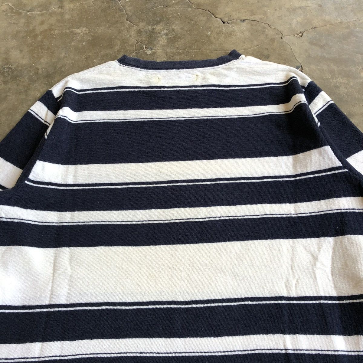 Issey Miyake Vintage Tete Homme by Issey Miyake Stripe Longslevee Size US L / EU 52-54 / 3 - 10 Thumbnail