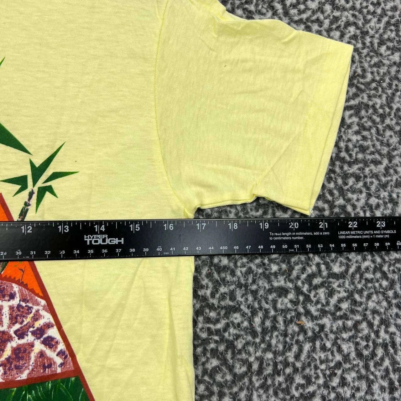 Hanes Vintage Green Peace Giraffe Shirt Men S Hanes Deadstock New Size US S / EU 44-46 / 1 - 3 Thumbnail