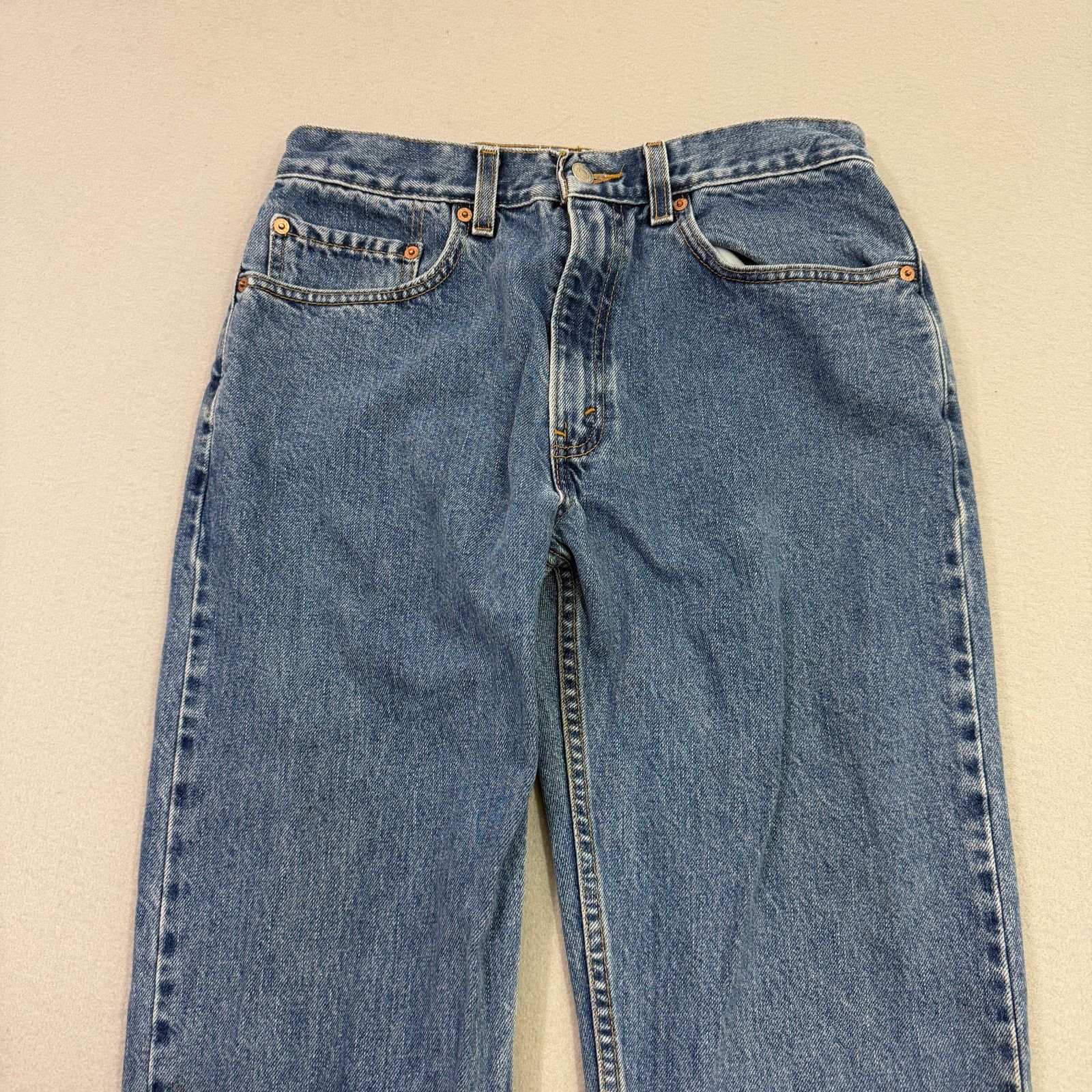 Levi's Vintage Levis 505 Jeans 32x34 Regular Straight Leg 2002 Size US 32 / EU 48 - 2 Thumbnail