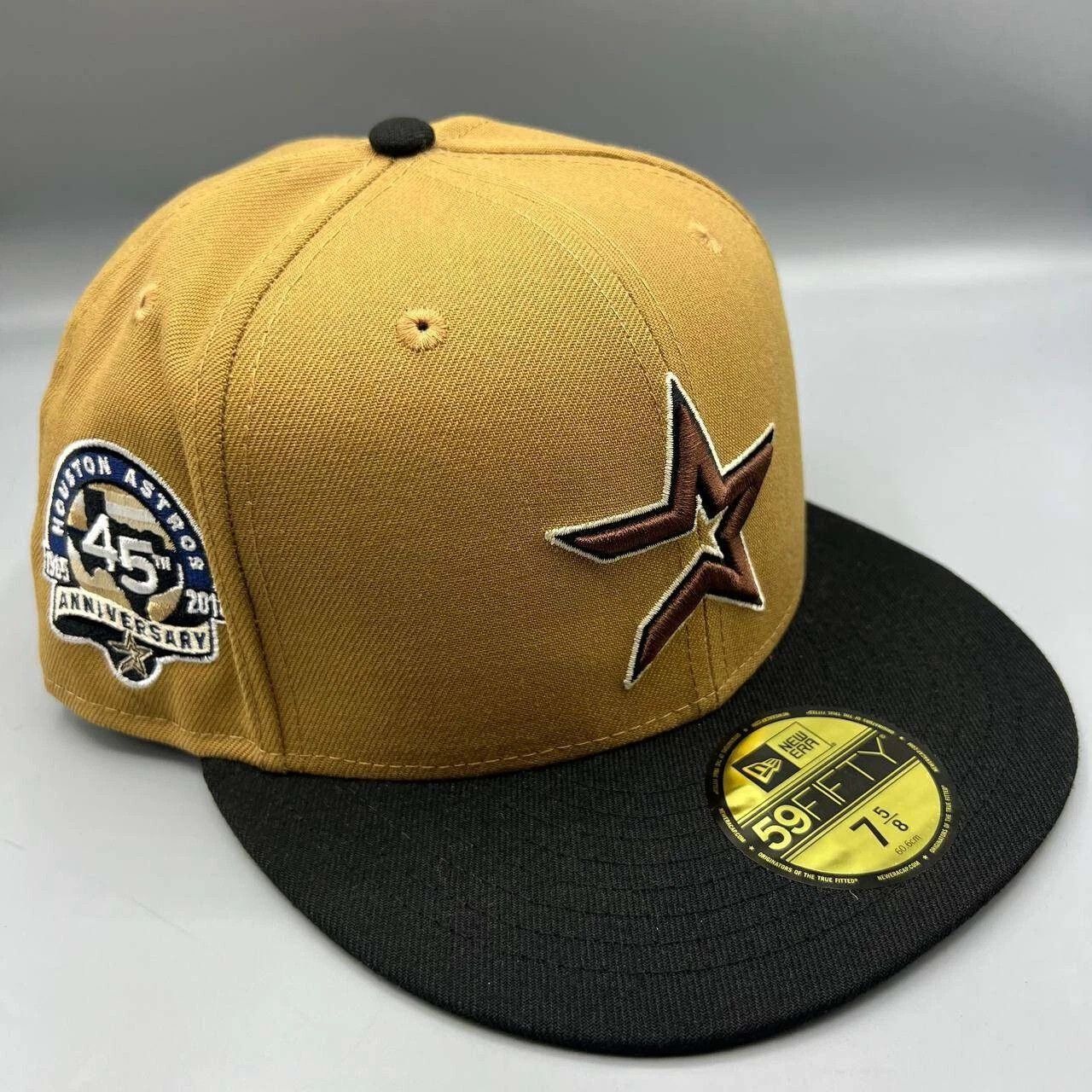 Houston Astros Hat Men 5/8 59Fifty New Era MLB Fitted Cap