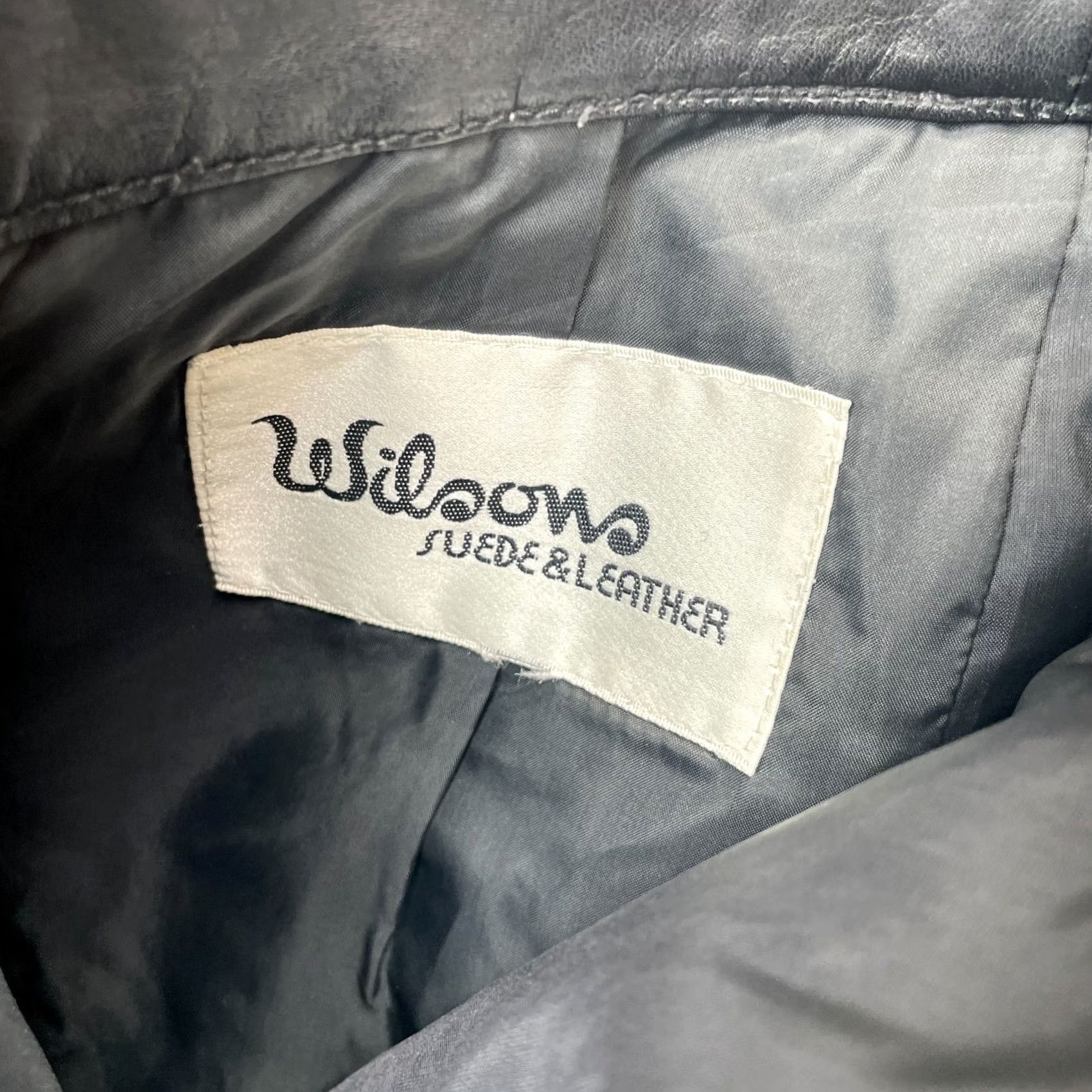 Vintage VINTAGE Wilsons Leather Skirt Womens Small Black Straight And Pencil Mini Lined Size 28" / US 6 / IT 42 - 3 Thumbnail