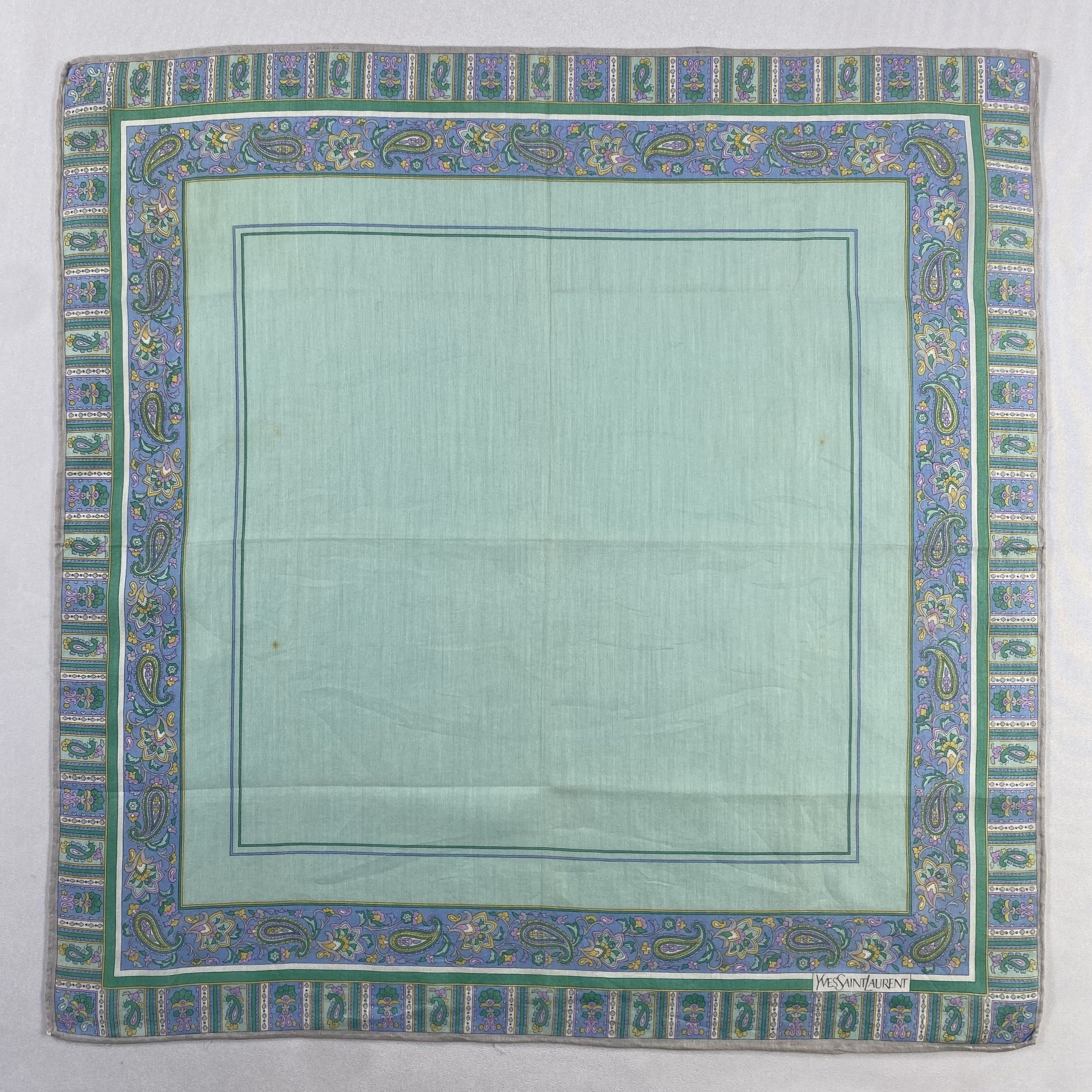 Vintage × Yves Saint Laurent Yves Saint Laurent Neckerchief / Handkerchief-P838 Size ONE SIZE - 1 Thumbnail
