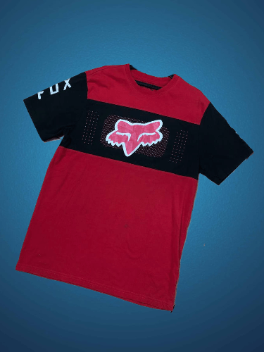 Fox Racing Vintage Fox Racing Big Y2K Logo Short Sleeve T-Shirt Size M Size US M / EU 48-50 / 2 - 1 Thumbnail