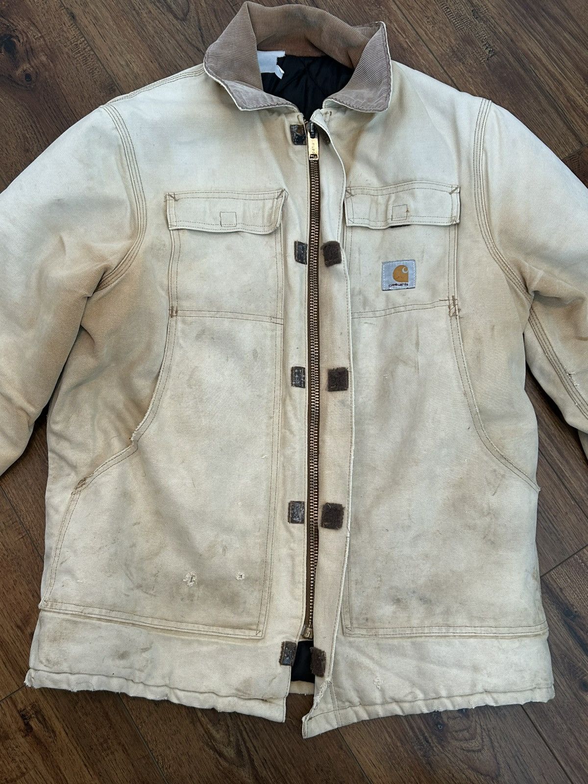 Carhartt Vintage Carhartt 1990’s JQ186 Work Jacket Size US XL / EU 56 / 4 - 5 Thumbnail