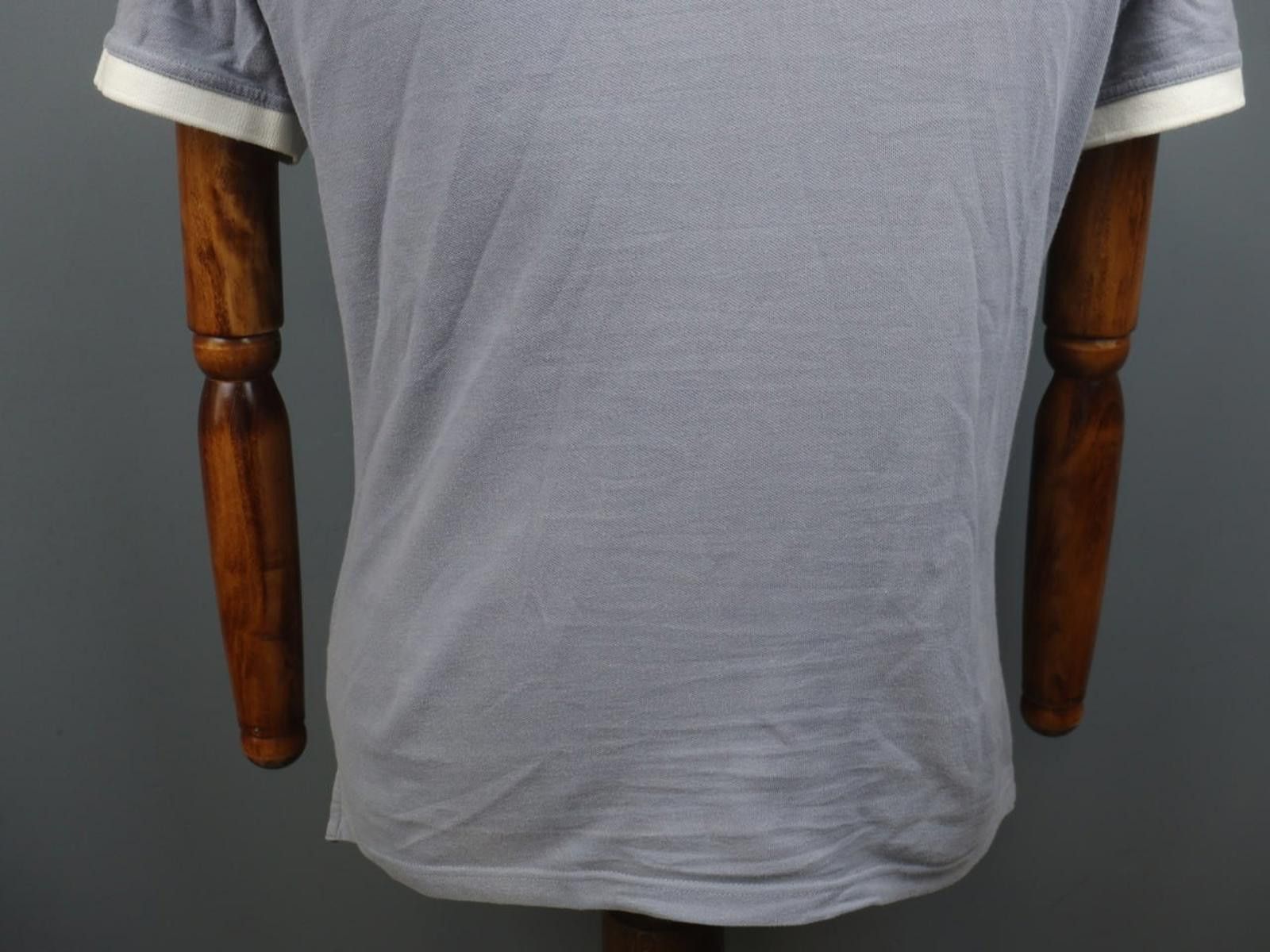 Barbour Barbour Gray 100% Cotton Collared Casual Polo Shirt Size M Size US M / EU 48-50 / 2 - 6 Thumbnail
