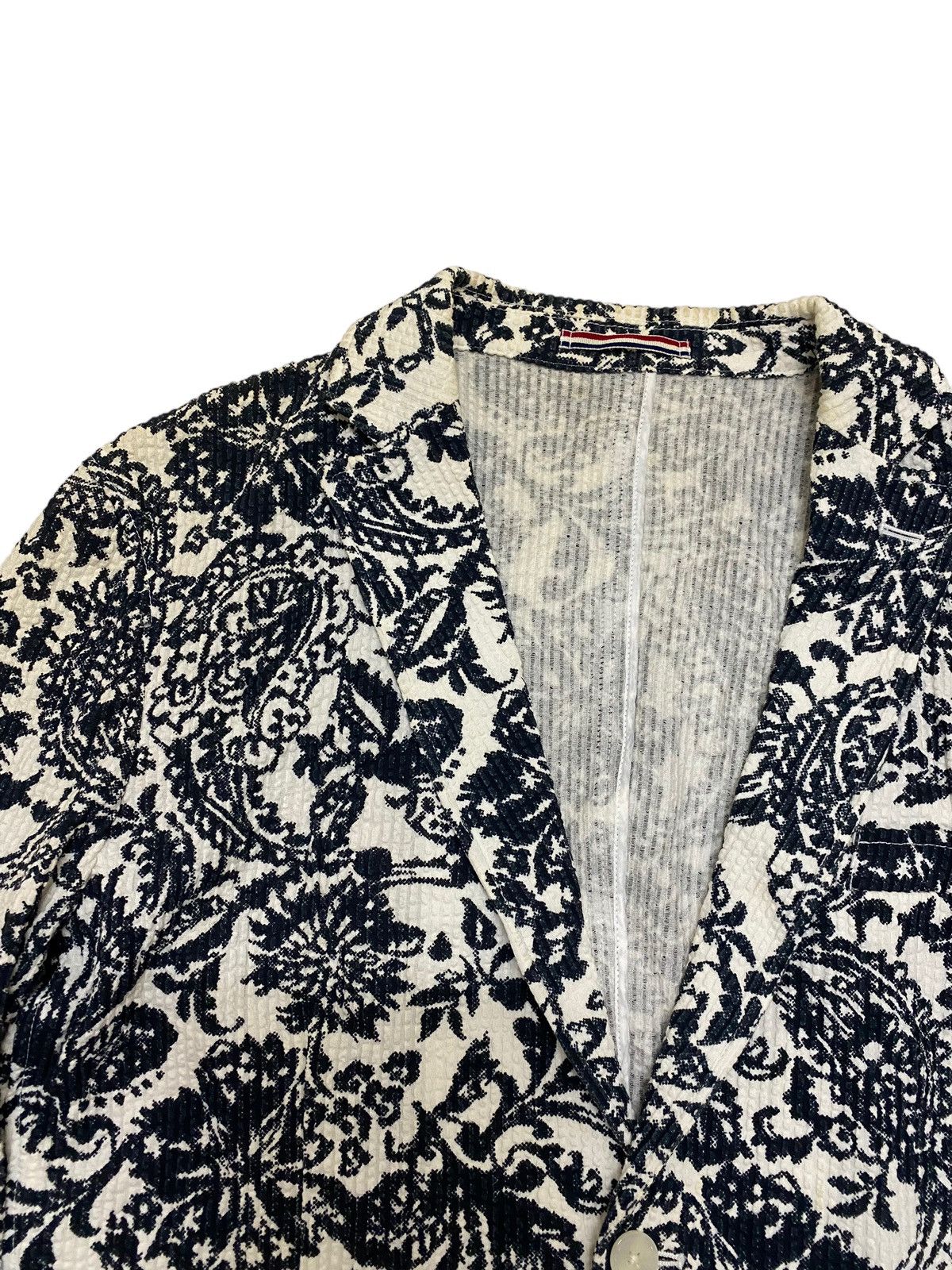 Japanese Brand Art X Esatto Design Blazer Jacket Size US L / EU 52-54 / 3 - 3 Thumbnail