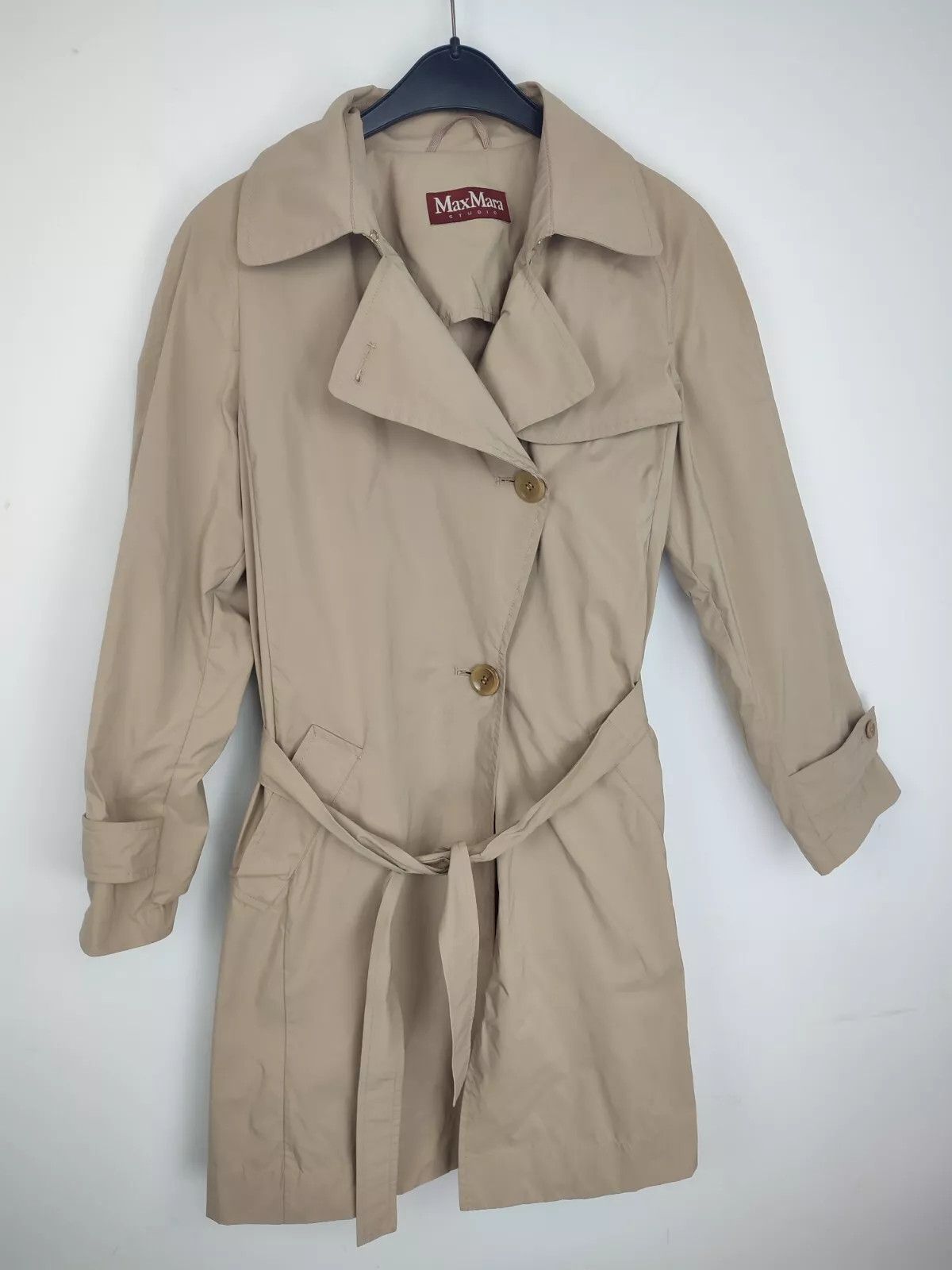 image of Max Mara Studio Coat Size 38 in Beige, Women's