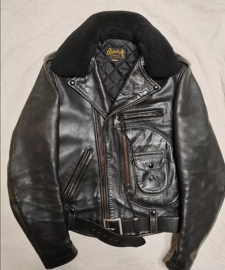 The Real McCoy's The Real McCoys Sise38 Buco J24 Leather Jacket Size US M / EU 48-50 / 2 - 4 Thumbnail