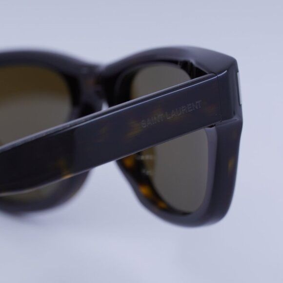 Saint Laurent Paris 🕶️ New Saint Laurent SL801 002 Sunglasses - Dark Havana Size ONE SIZE - 6 Thumbnail