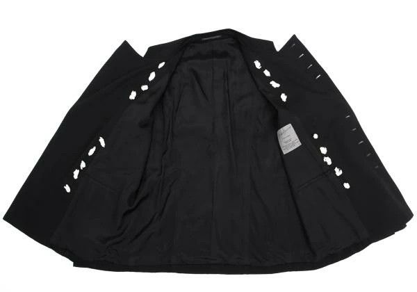 Yohji Yamamoto YOHJI YAMAMOTO POUR HOMME Wool Gabardine Jacket 1 Size US S / EU 44-46 / 1 - 11 Thumbnail