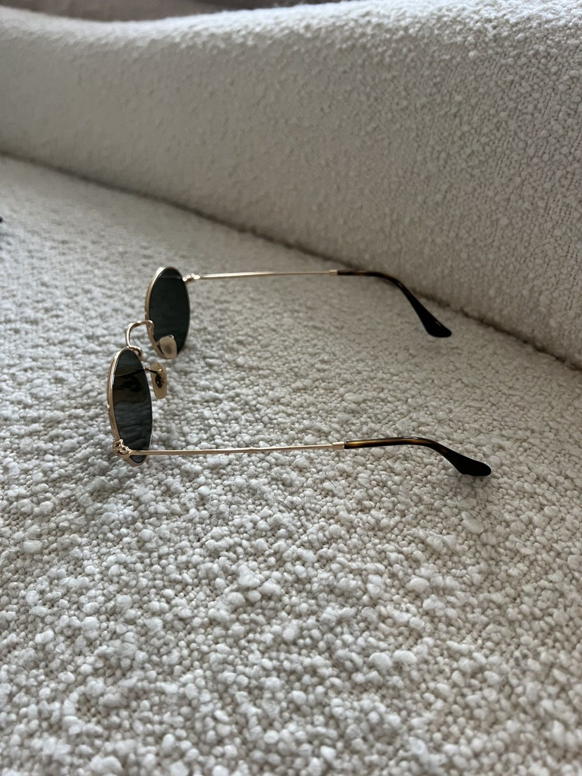 RayBan Ray Ban Oval Flat Sunglasses Size ONE SIZE - 2 Thumbnail