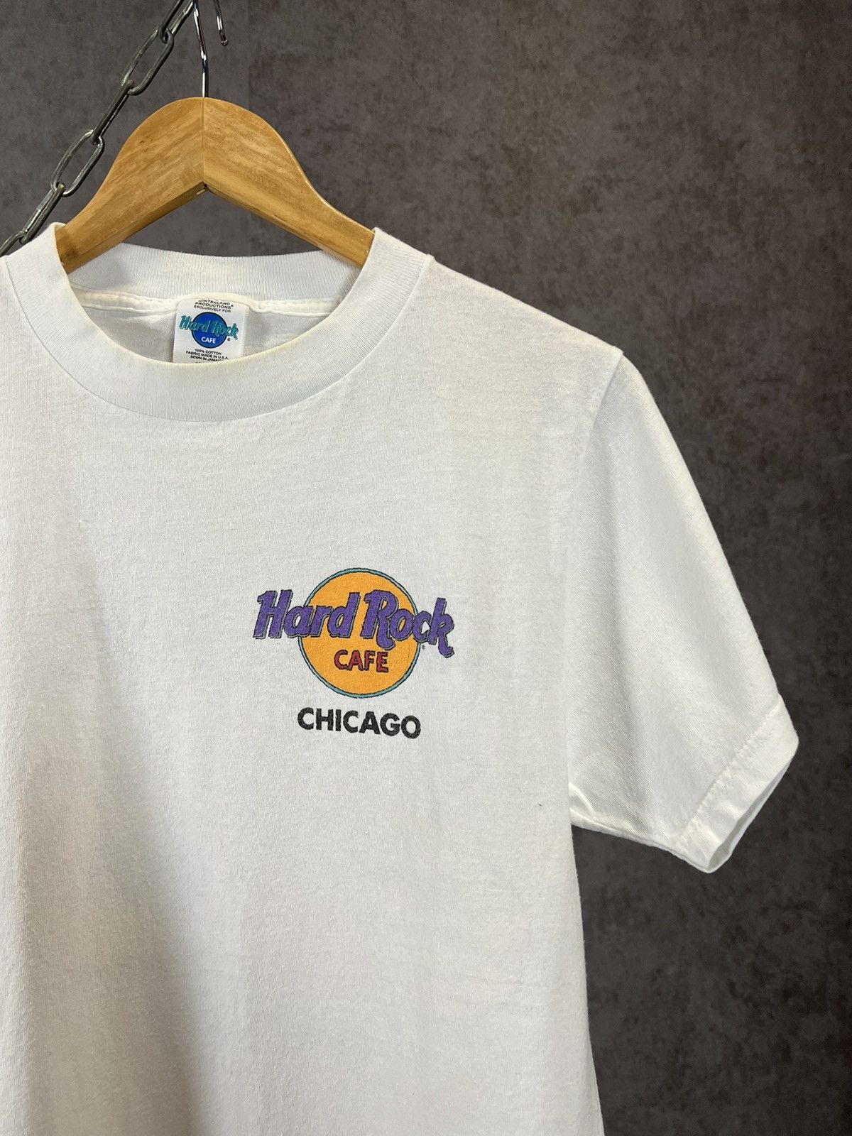 Hard Rock Cafe × Vintage Hard Rock Cafe Chicago made in USA vintage tee Size US XS / EU 42 / 0 - 2 Thumbnail