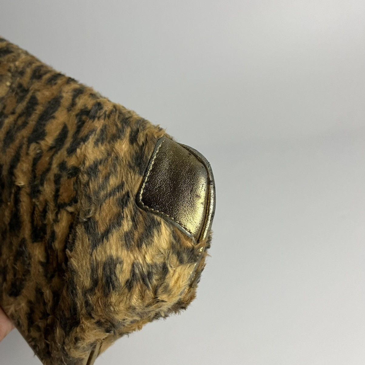 Vivienne Westwood Vivienne Westwood Faux Fur Leopard Long Clutch Bag Size ONE SIZE - 10 Thumbnail