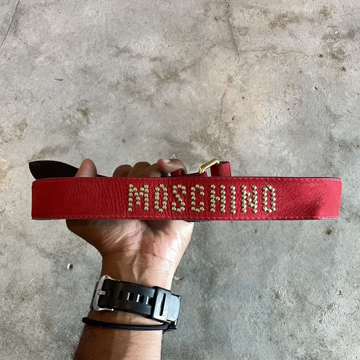 Moschino Moschino Women Leather Belt Size ONE SIZE - 1 Thumbnail