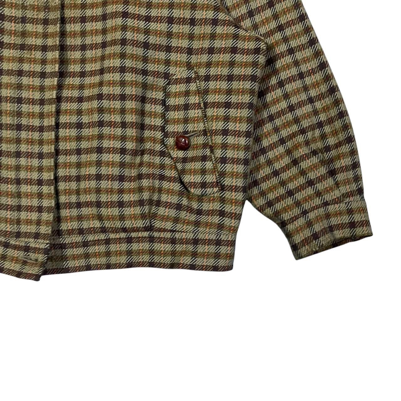 Burberry Vintage Burberry Checked Wool Jacket Size M / US 6-8 / IT 42-44 - 4 Thumbnail