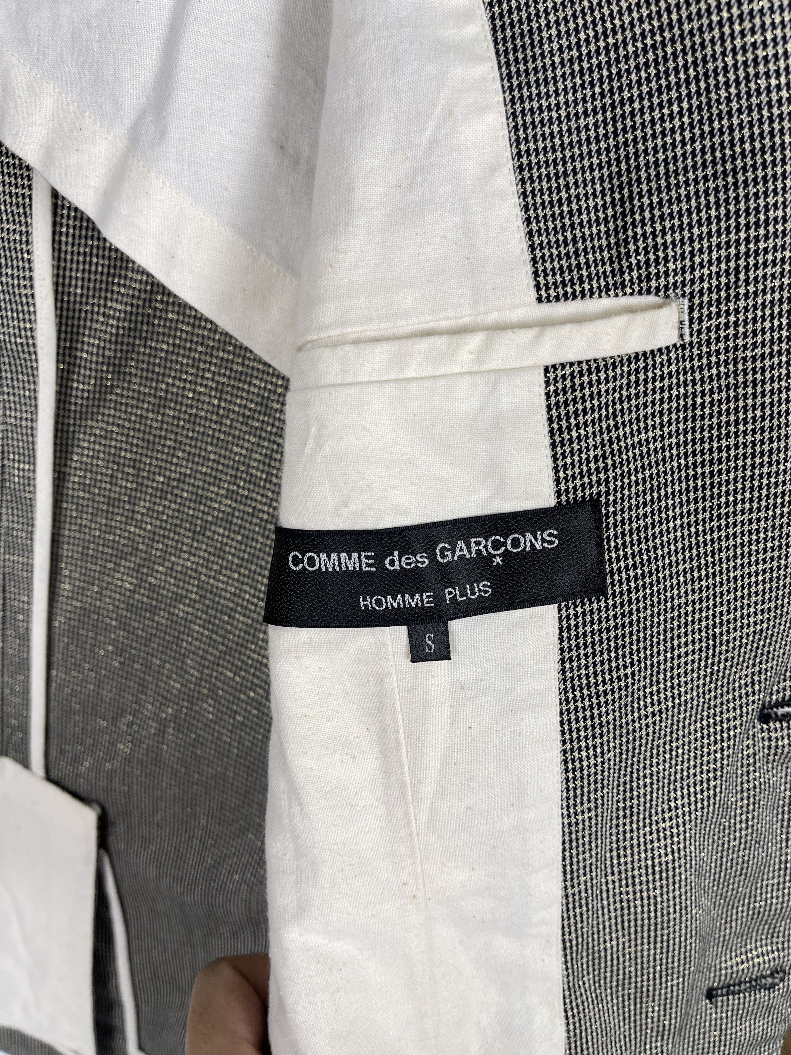Comme des Garcons × Comme des Garcons Homme Plus Comme des Garcons Homme Plus SS07 Side-cut Gold-weave Blazer Size US S / EU 44-46 / 1 - 5 Thumbnail