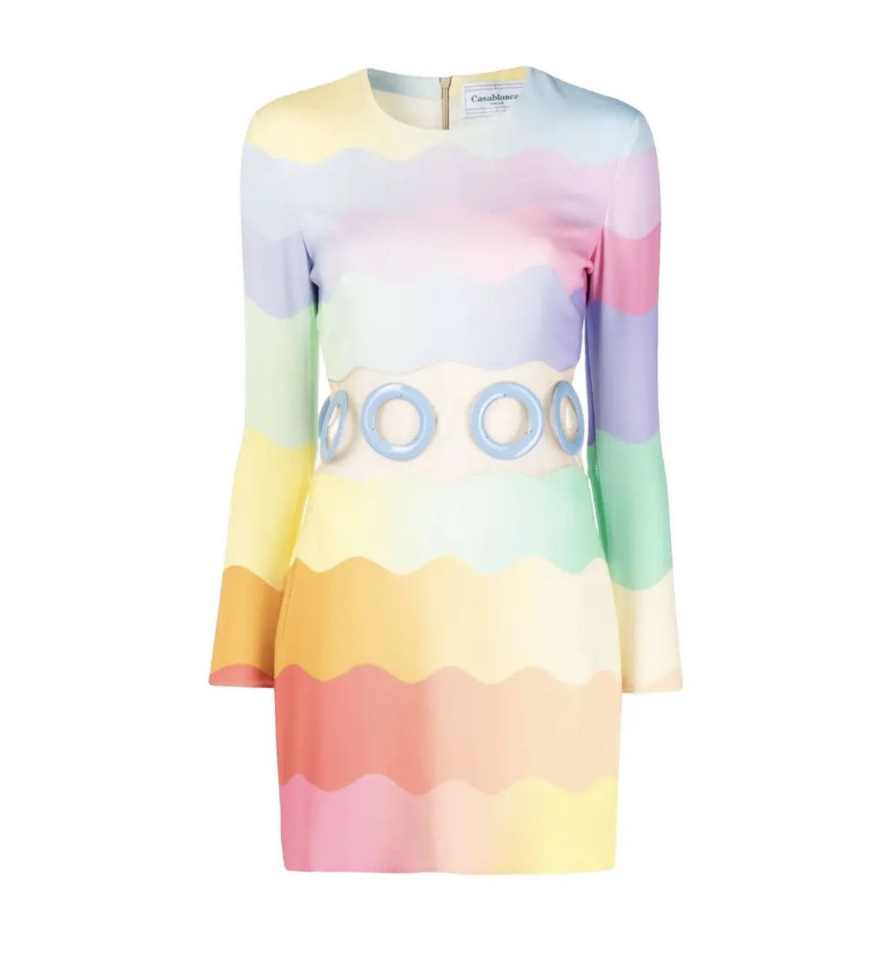 Casablanca New Casablanca wave bodycon dress, size L Size L / US 10 / IT 46 - 2 Thumbnail