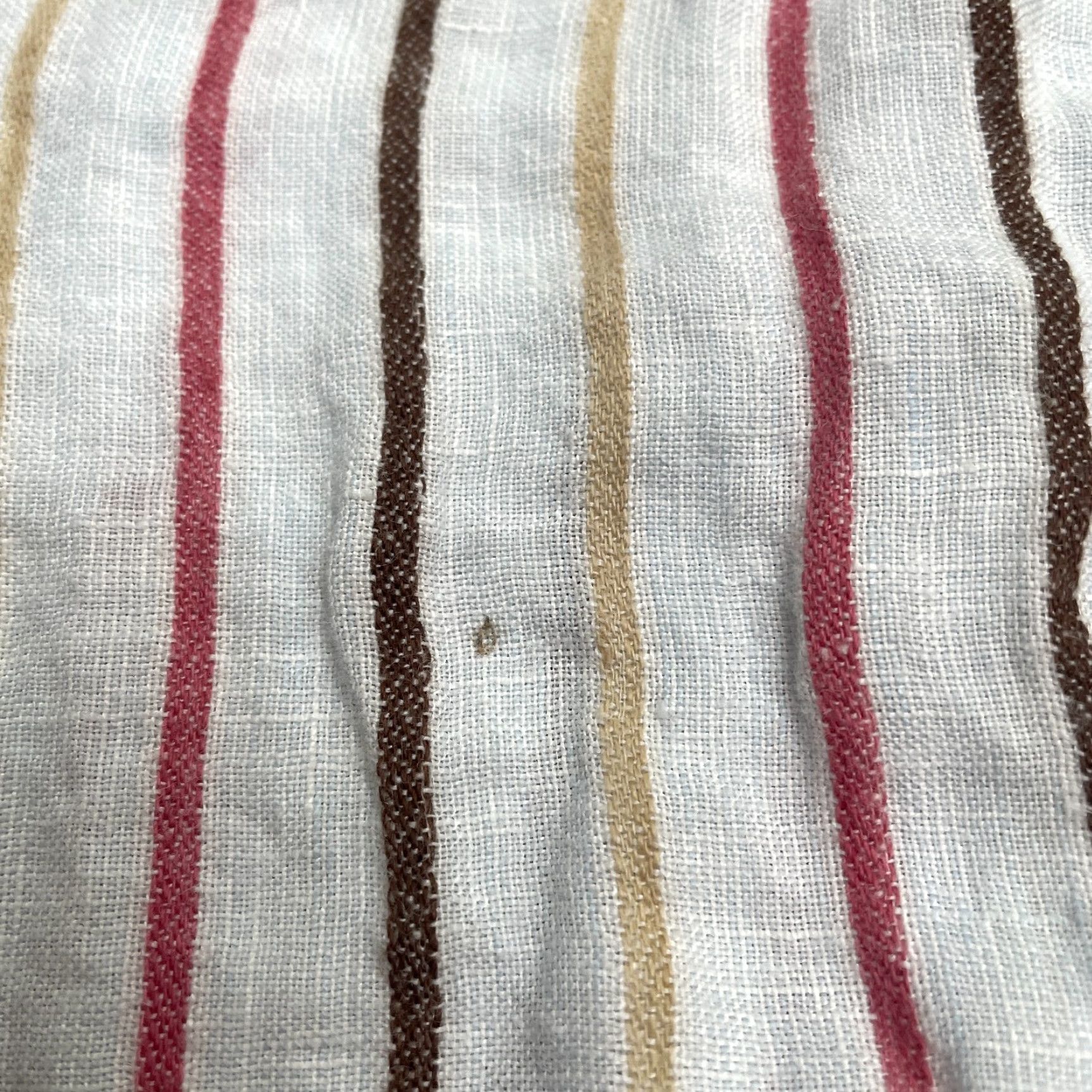 Tasso Elba Tasso Elba Button-Down Shirt Mens L Multicolor Linen Striped Long Sleeve Casual Size US L / EU 52-54 / 3 - 6 Thumbnail