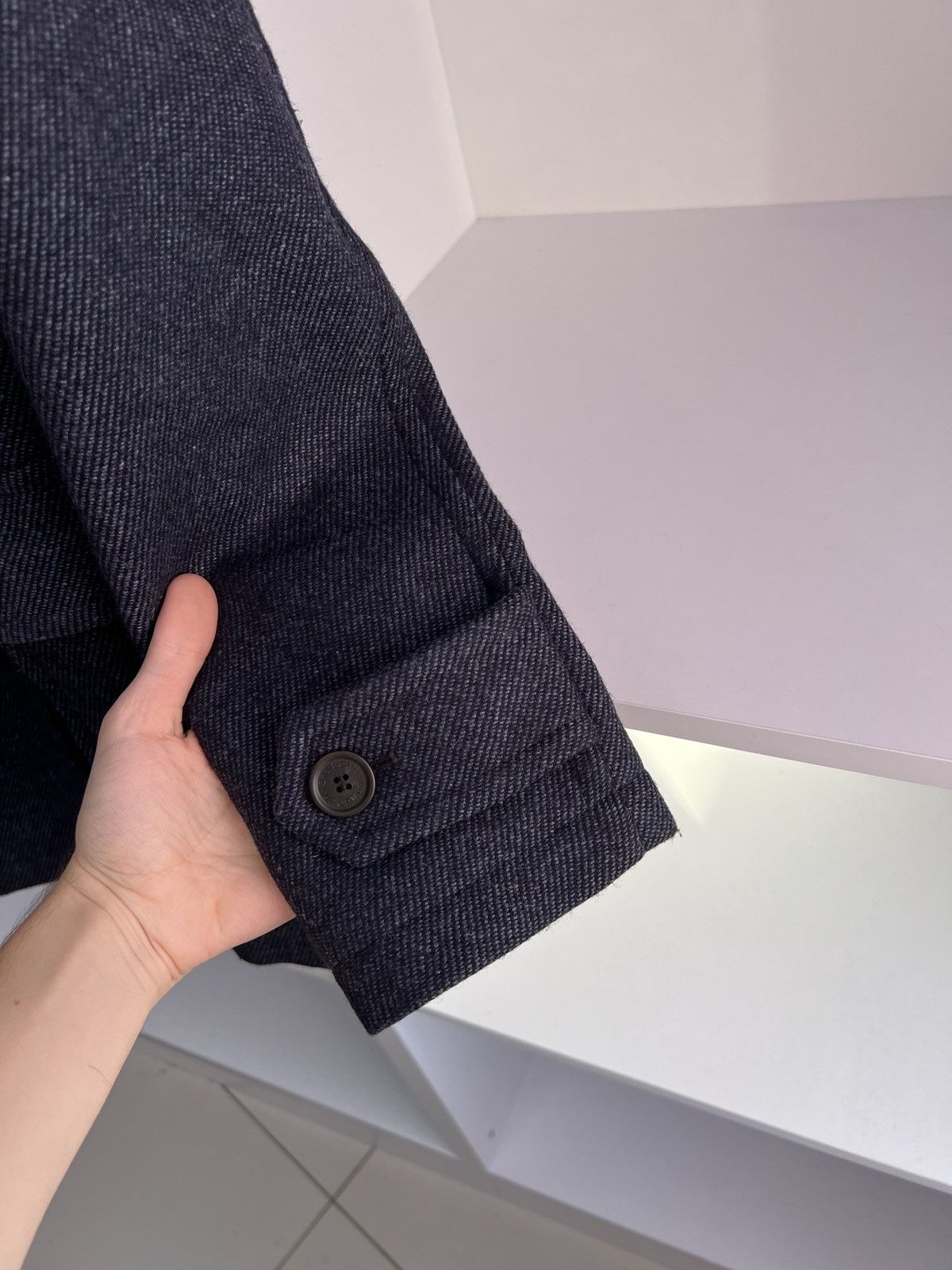 Barbour × Vintage Vintage Barbour Women’s Wool England Coat Size M / US 6-8 / IT 42-44 - 9 Thumbnail