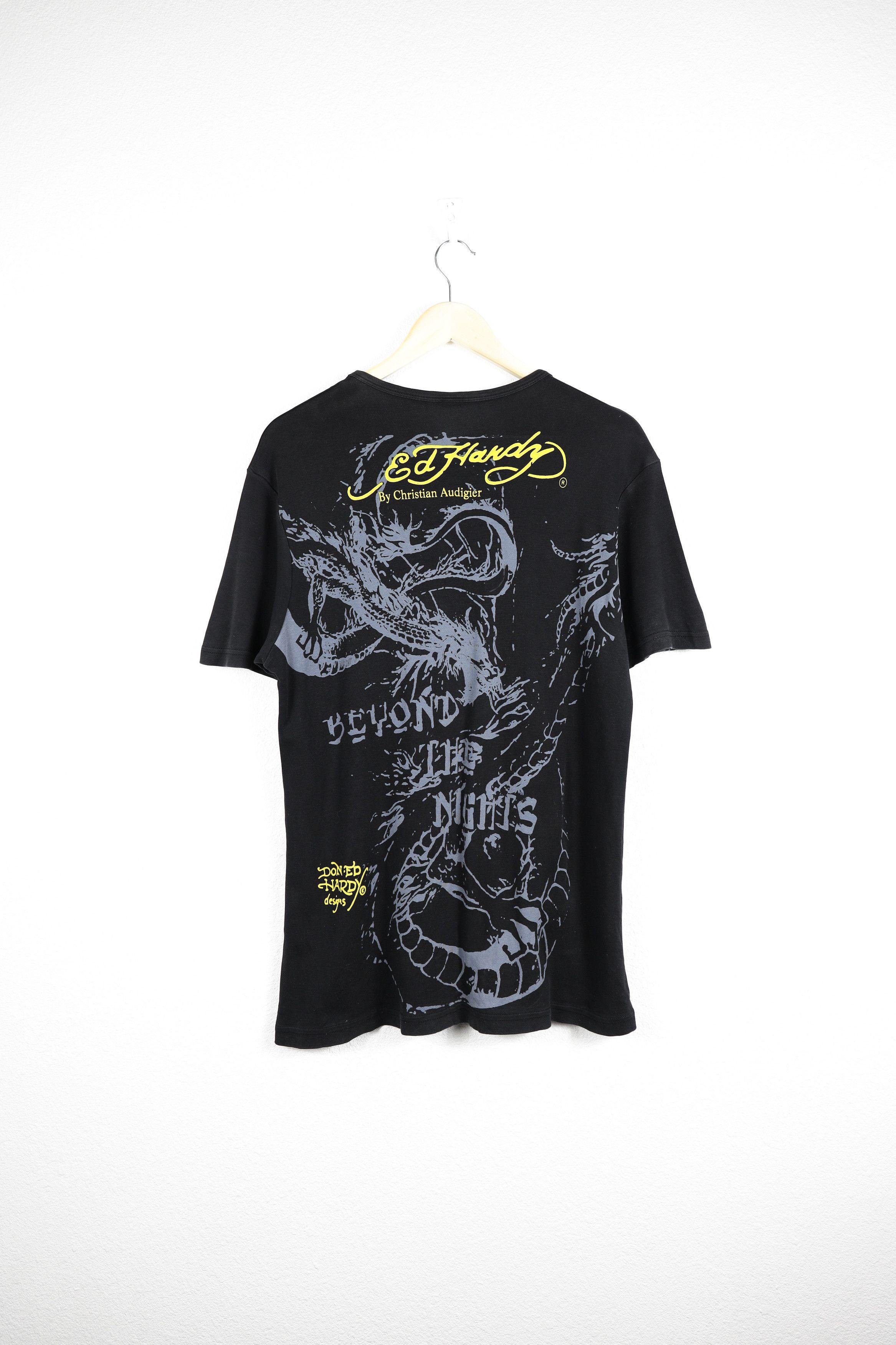 Christian Audigier Vintage Ed Hardy by Christian Audigier Tiger Graphic T-shirt Size US XL / EU 56 / 4 - 8 Thumbnail