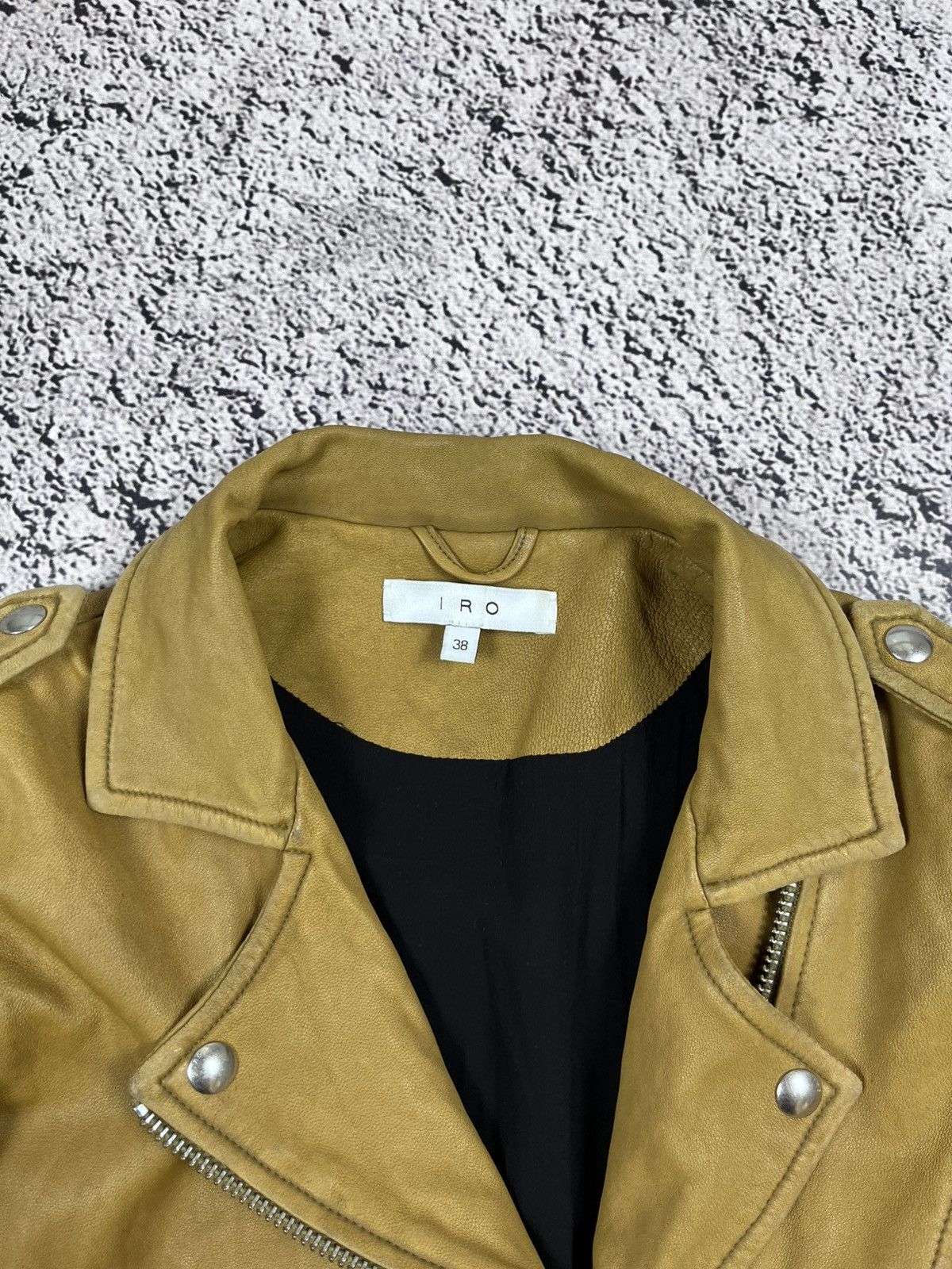 Iro Vintage Iro Leather Biker Perfecto Jacket Bomber size 38 Size XS / US 0-2 / IT 36-38 - 5 Thumbnail