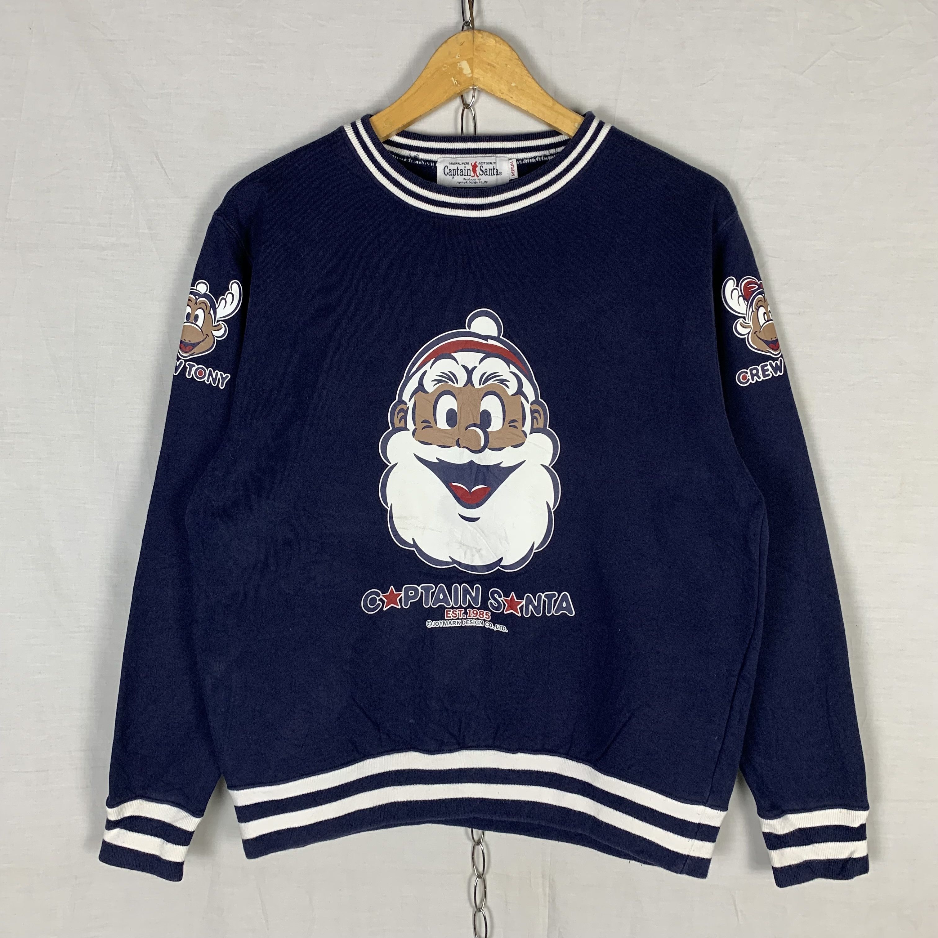 Cartoon Network Vintage Captain Santa Sweatshirt Crewneck Size US S / EU 44-46 / 1 - 1 Thumbnail