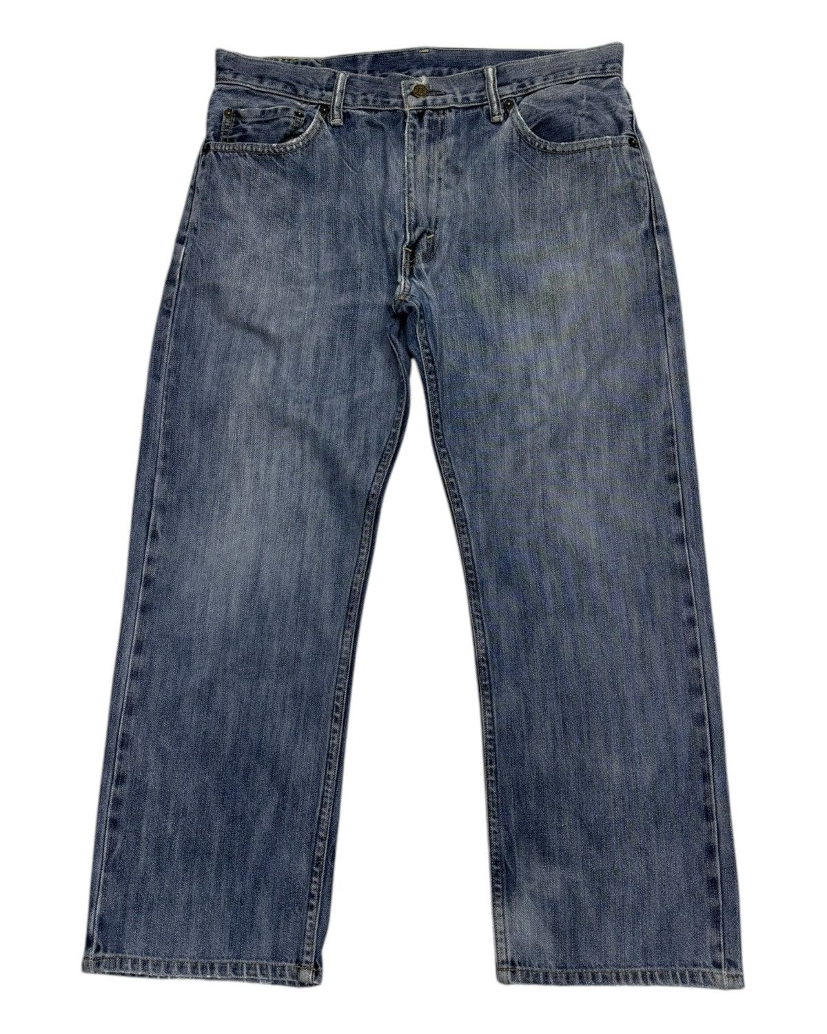 Hysteric Glamour VINTAGE LEVIS 505 SELVEDGE JEANS BAGGY DISTRESSED DENIM Size US 35 - 7 Thumbnail