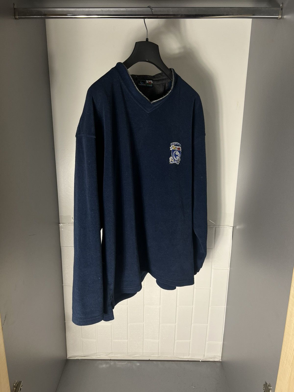 Vintage VERY RARE CARDIFF CITY ENGLAND SOCCER SWEATSHIRT RETRO 90s Size US M / EU 48-50 / 2 - 4 Thumbnail