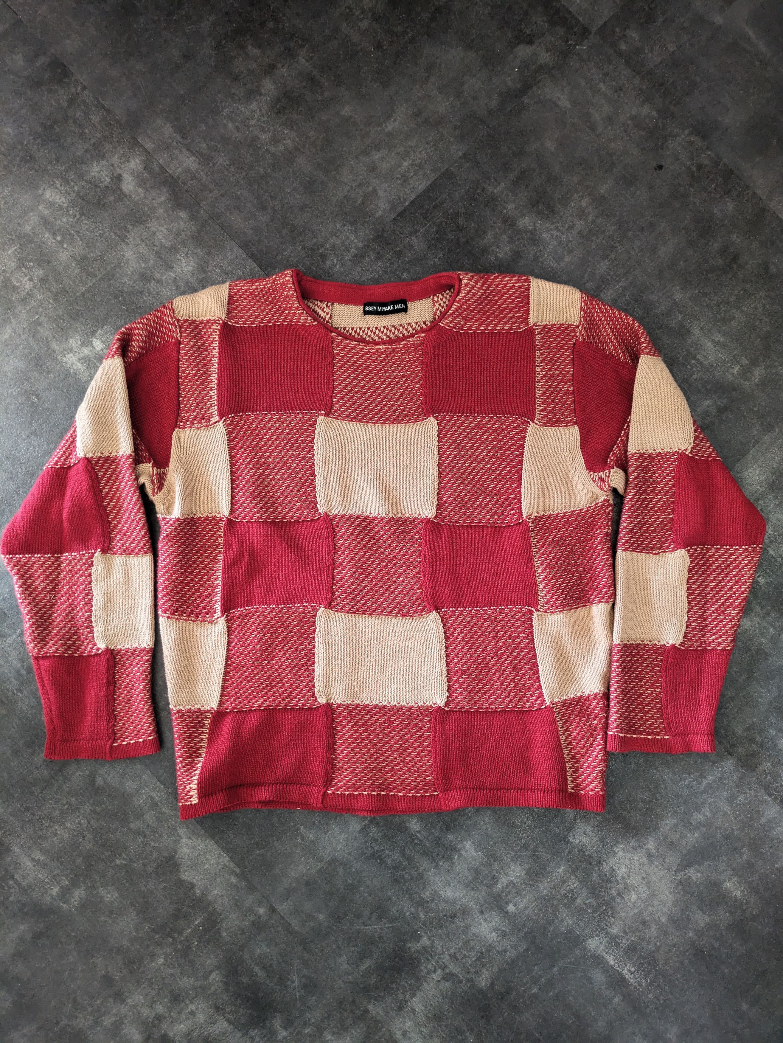 Issey Miyake RARE Issey Miyake Men Knit Sweatshirt Size US M / EU 48-50 / 2 - 1 Thumbnail