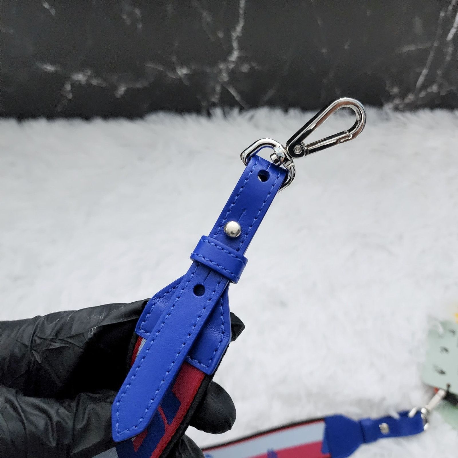Off-White Off-White Classic Logo Shoulder Strap for Bags in Blue Size ONE SIZE - 5 Thumbnail